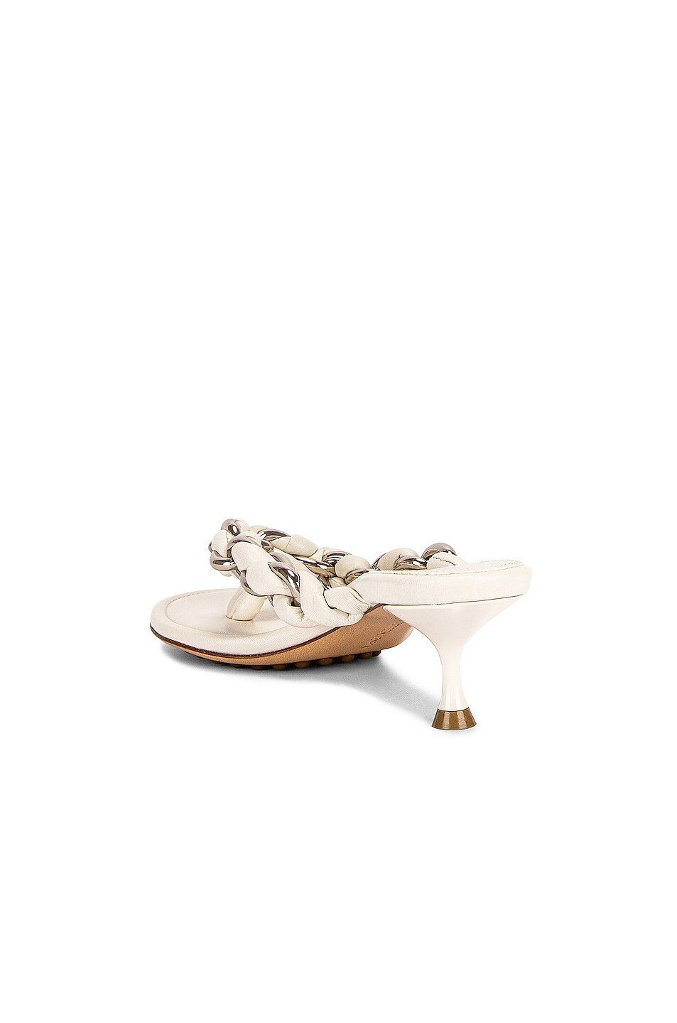 Bottega Veneta o1bcso1str0924 Dot Sandals in White Size US 5 / IT 35 - 3 Thumbnail