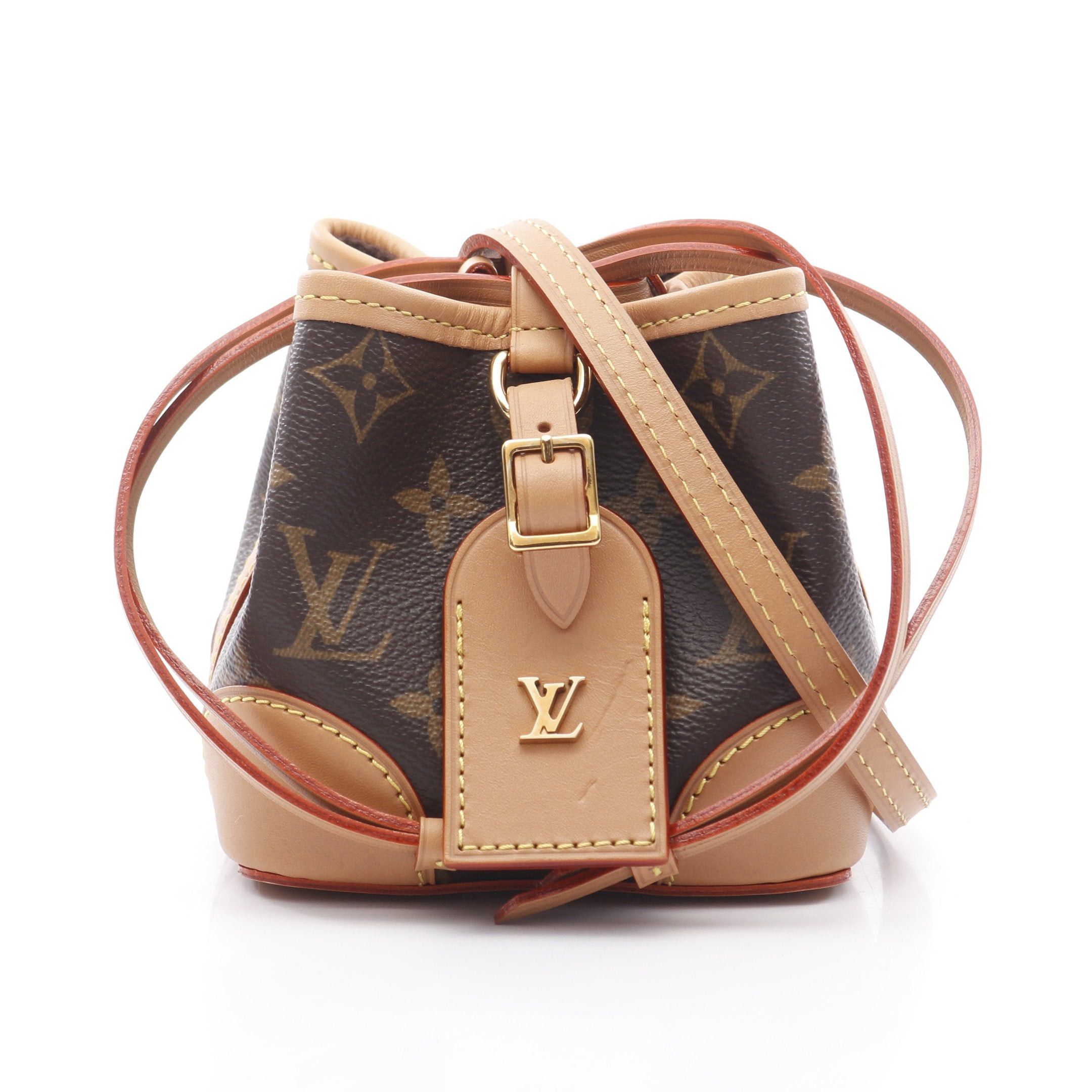 Louis Vuitton Louis Vuitton Noe Perth Monogram Shoulder Bag Leather Brown Size ONE SIZE - 1 Thumbnail