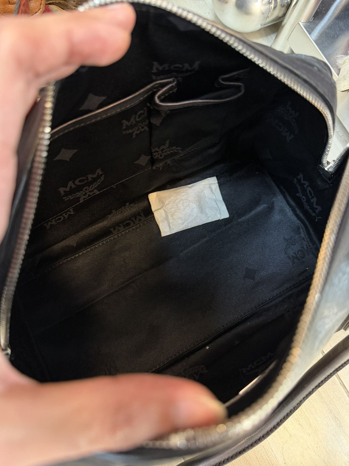 MCM MCM Logo Monogram Handbag Size ONE SIZE - 13 Thumbnail