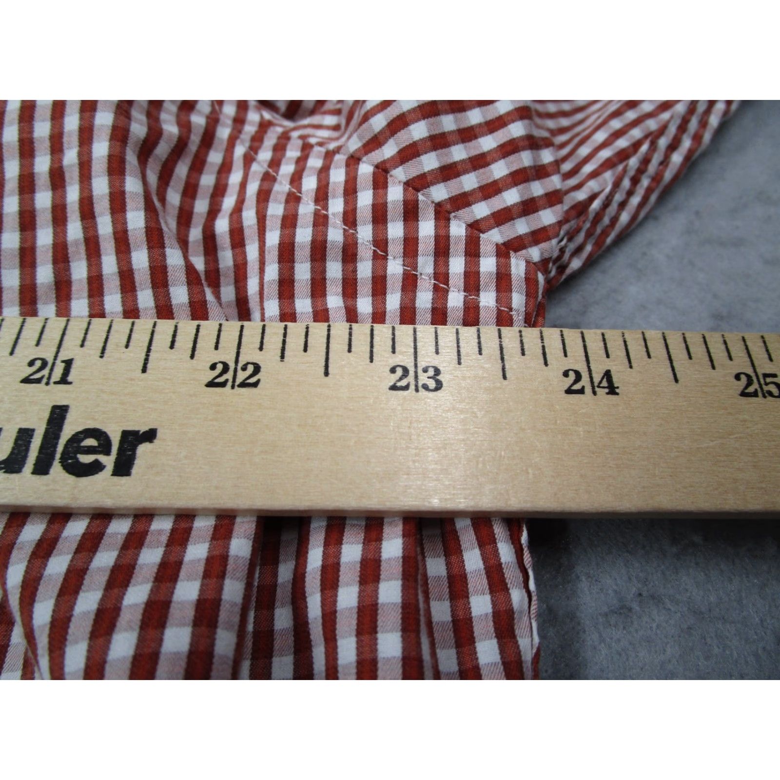 Vintage VINTAGE Miller Ranch Men's Shirt Long Sleeve Check Button-Up Casual Western Cotton Red Large Size US L / EU 52-54 / 3 - 5 Thumbnail