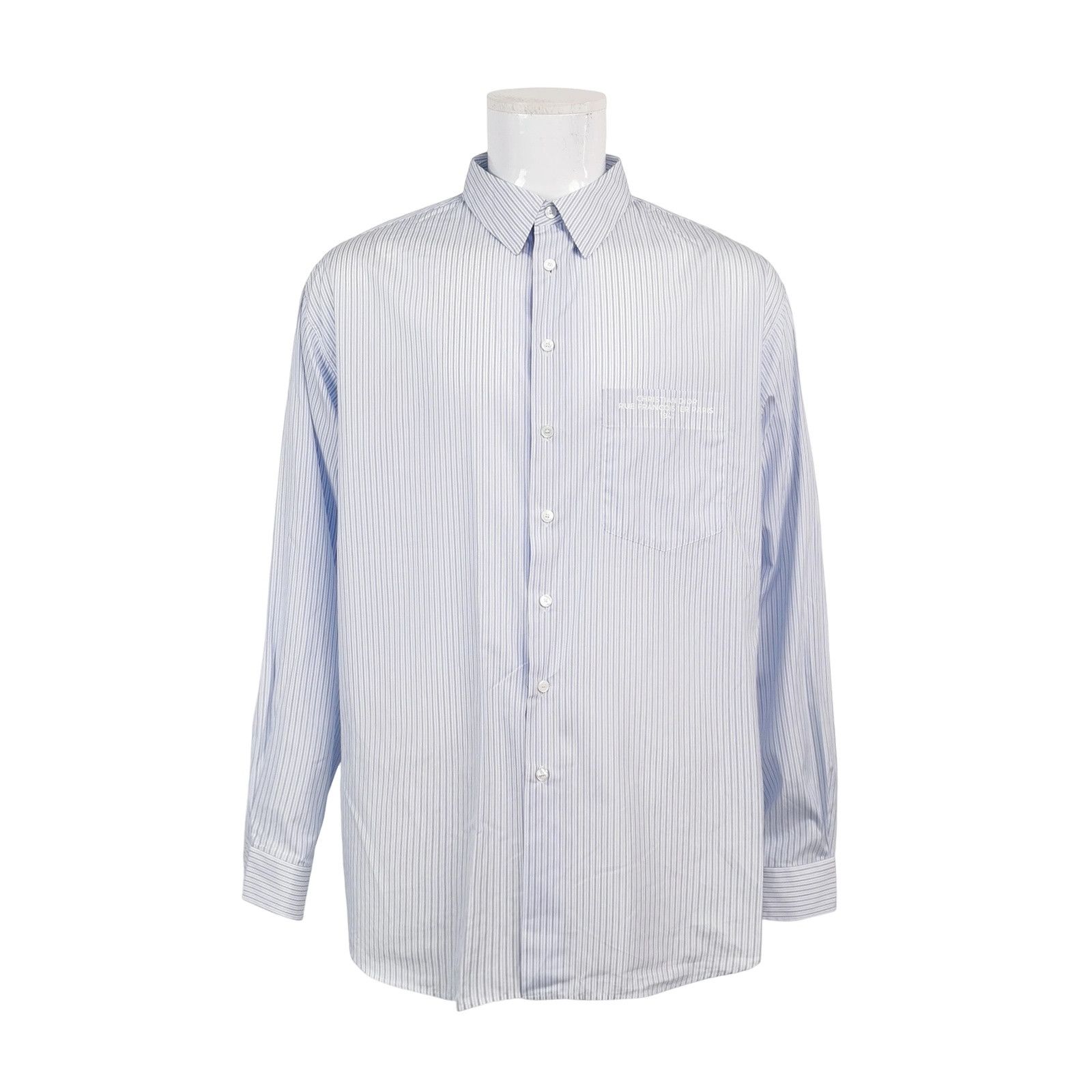 Dior Dior Striped Cotton Shirt Size 42 Size US L / EU 52-54 / 3 - 1 Thumbnail