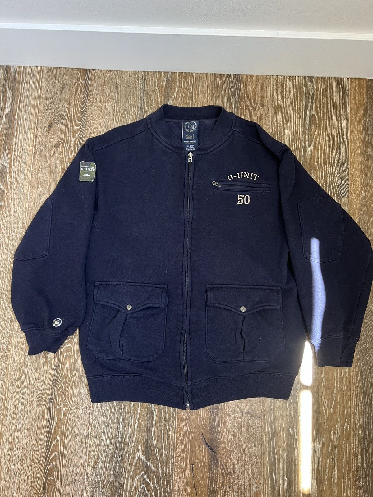 G-Unit Vintage y2k G Unit 50 cent zipup sweater Size US M / EU 48-50 / 2 - 1 Thumbnail
