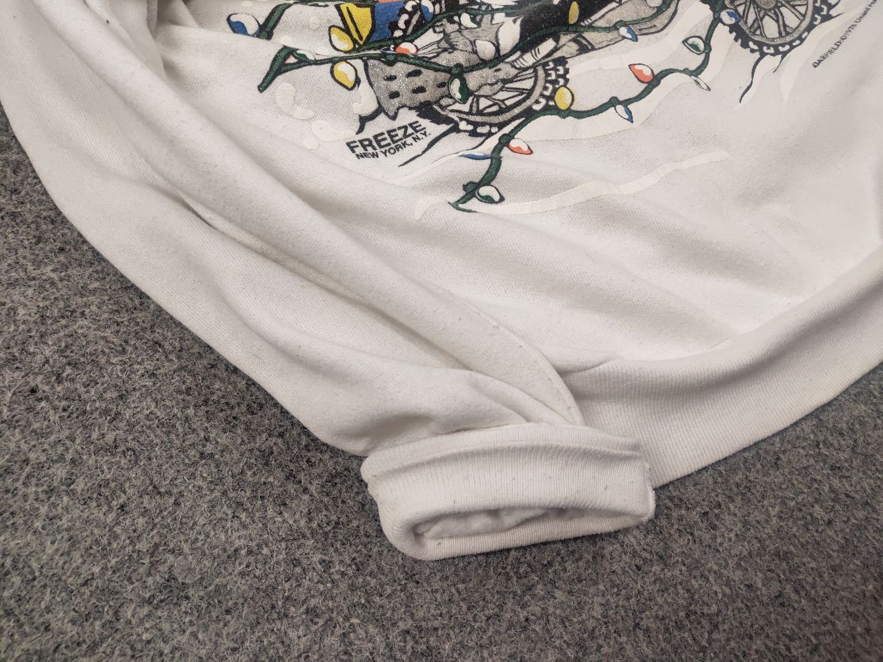 Tultex Rare Vintage 1978's Garfield Printed Logo Freeze Sweatshirt Size US L / EU 52-54 / 3 - 9 Thumbnail