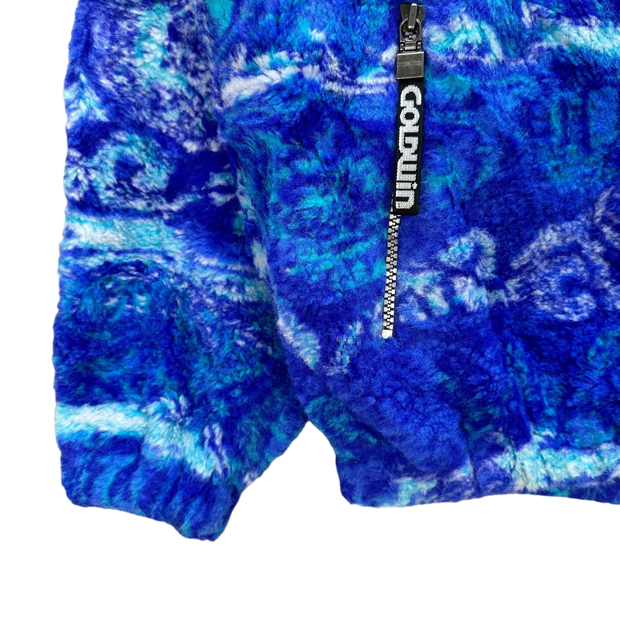 Goldwin GOLDWIN Blue Half Zip Turtleneck Pullover Fleece #A43-0984 Size US M / EU 48-50 / 2 - 4 Thumbnail