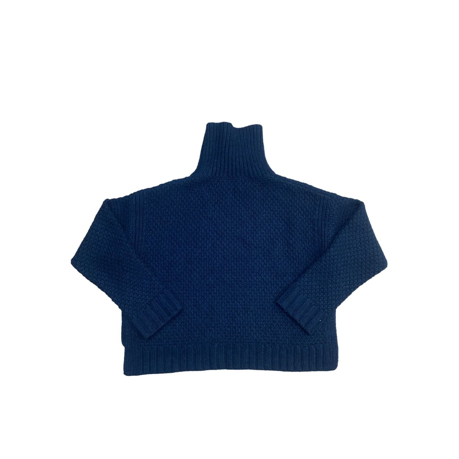 Celine Phoebe Philo Oversized Cashmere Cropped Sweater Size XS / US 0-2 / IT 36-38 - 3 Thumbnail