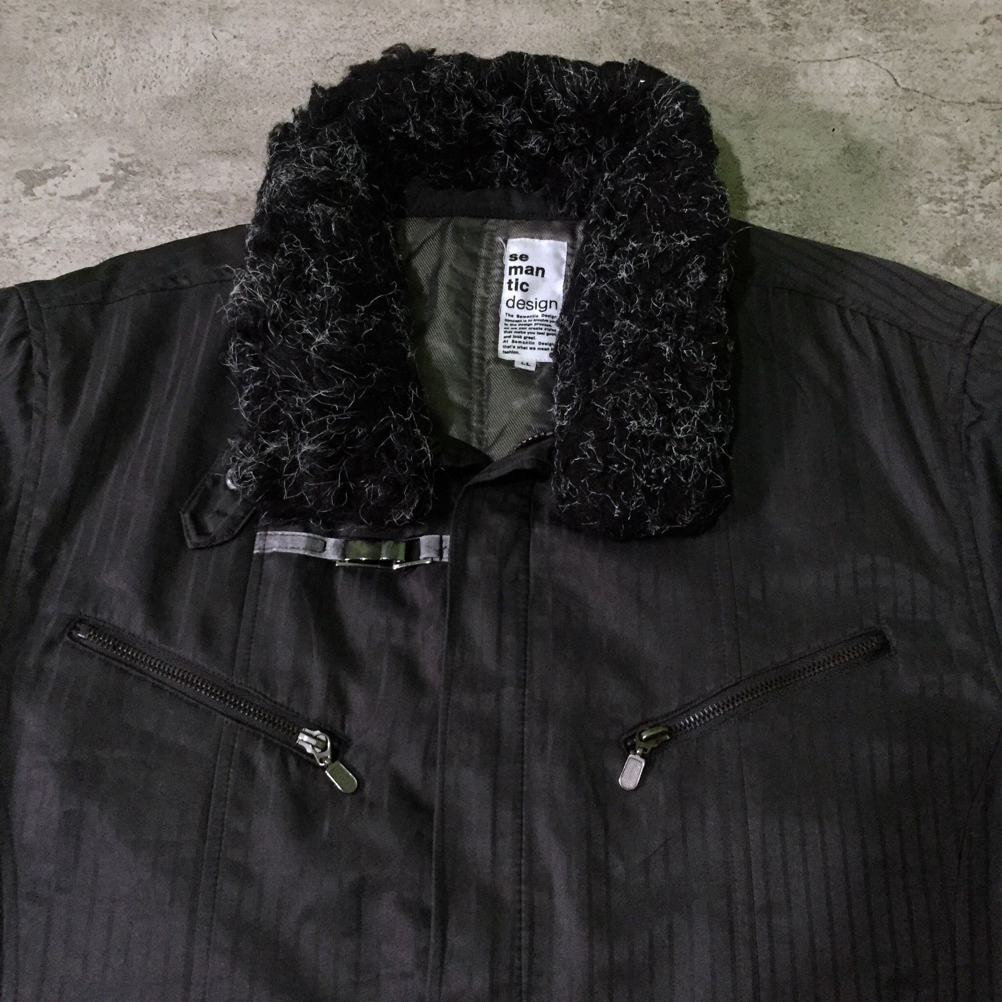 semanticdesign Semantic Design Fur Rider Avant Gade Goth Rider Jacket Size US L / EU 52-54 / 3 - 3 Thumbnail