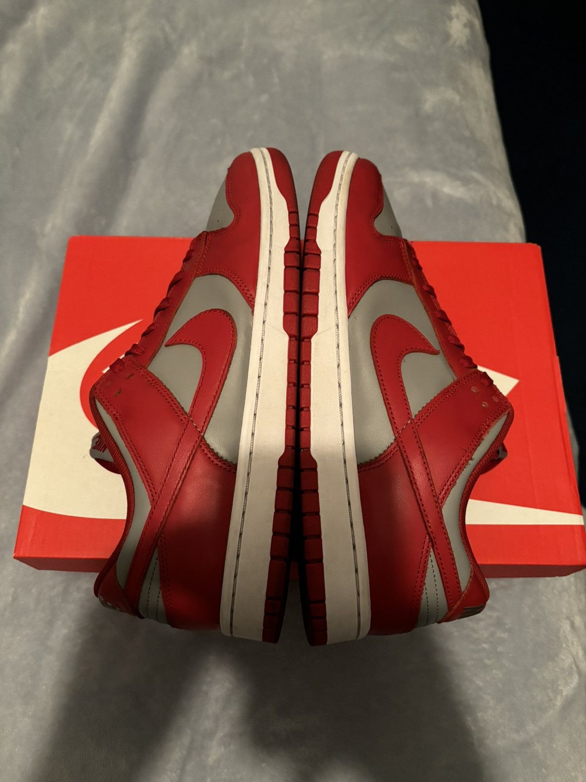 Nike Nike Dunk Low SP UNLV 2021 Size 11.5 Size US 11.5 / EU 44-45 - 3 Thumbnail