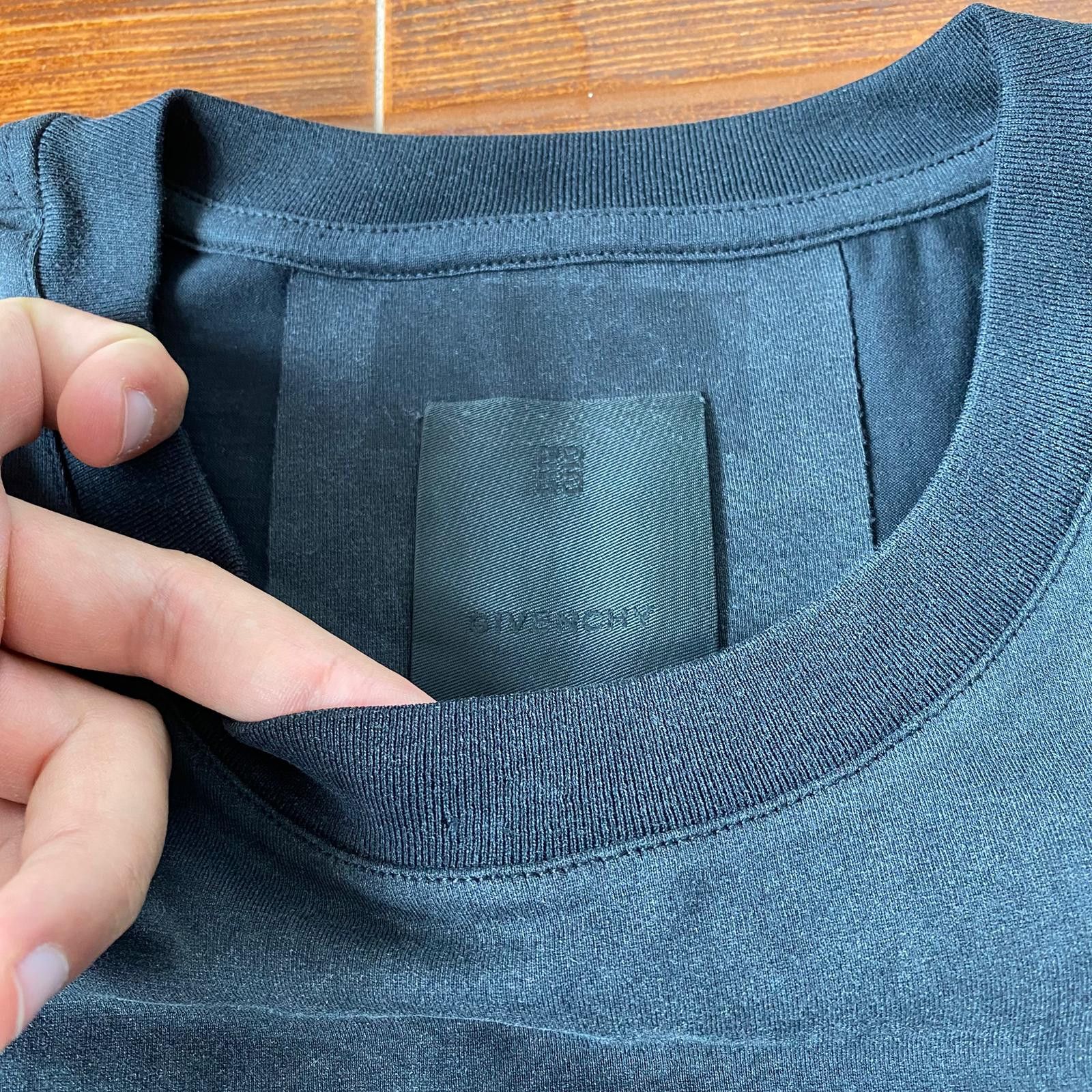 Givenchy Washed Black Overlapped 4G Logo Oversized T-Shirt Size US XL / EU 56 / 4 - 3 Thumbnail