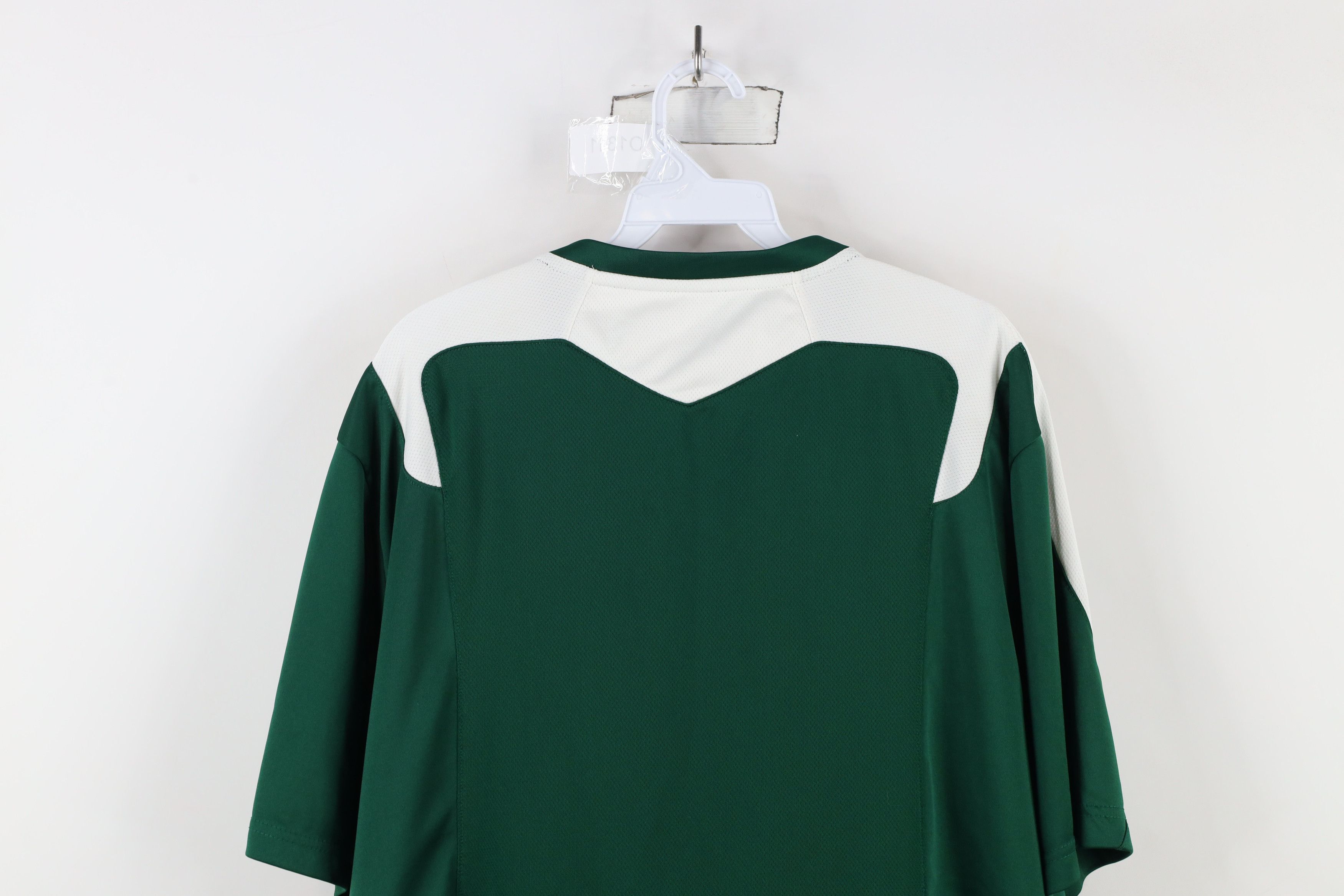 Adidas × Vintage Adidas Notre Dame University Football Irish T-Shirt Green Size US XL / EU 56 / 4 - 11 Thumbnail