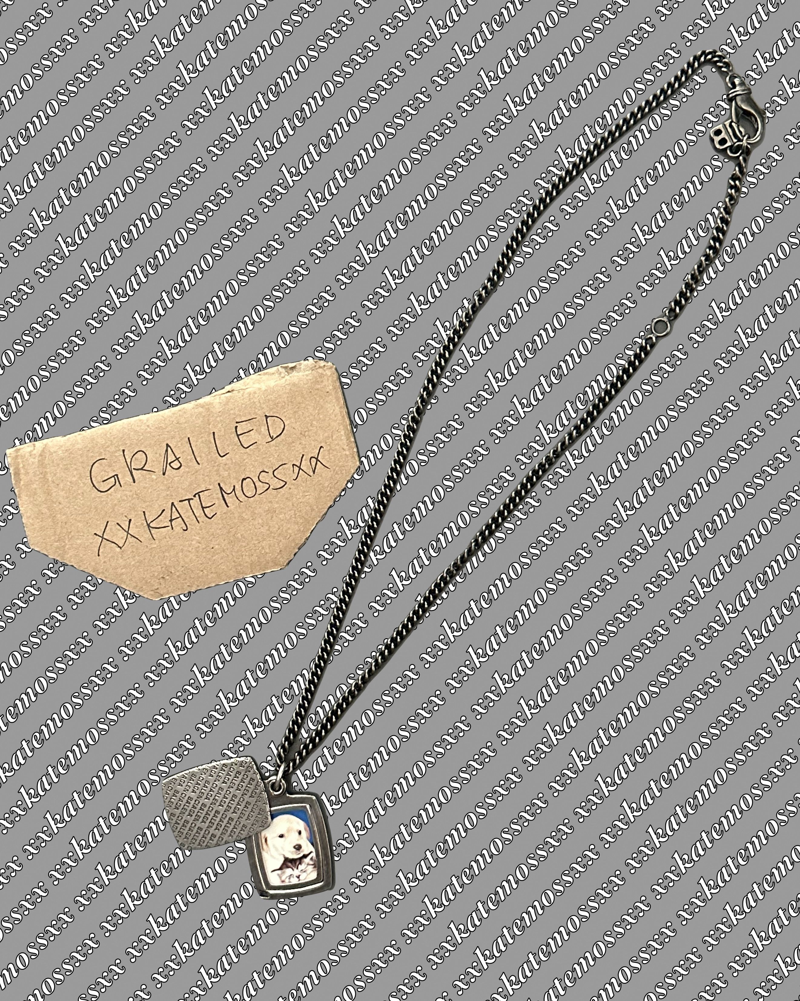 Balenciaga Balenciaga Puppy Photo Locket Necklace Size ONE SIZE - 7 Thumbnail
