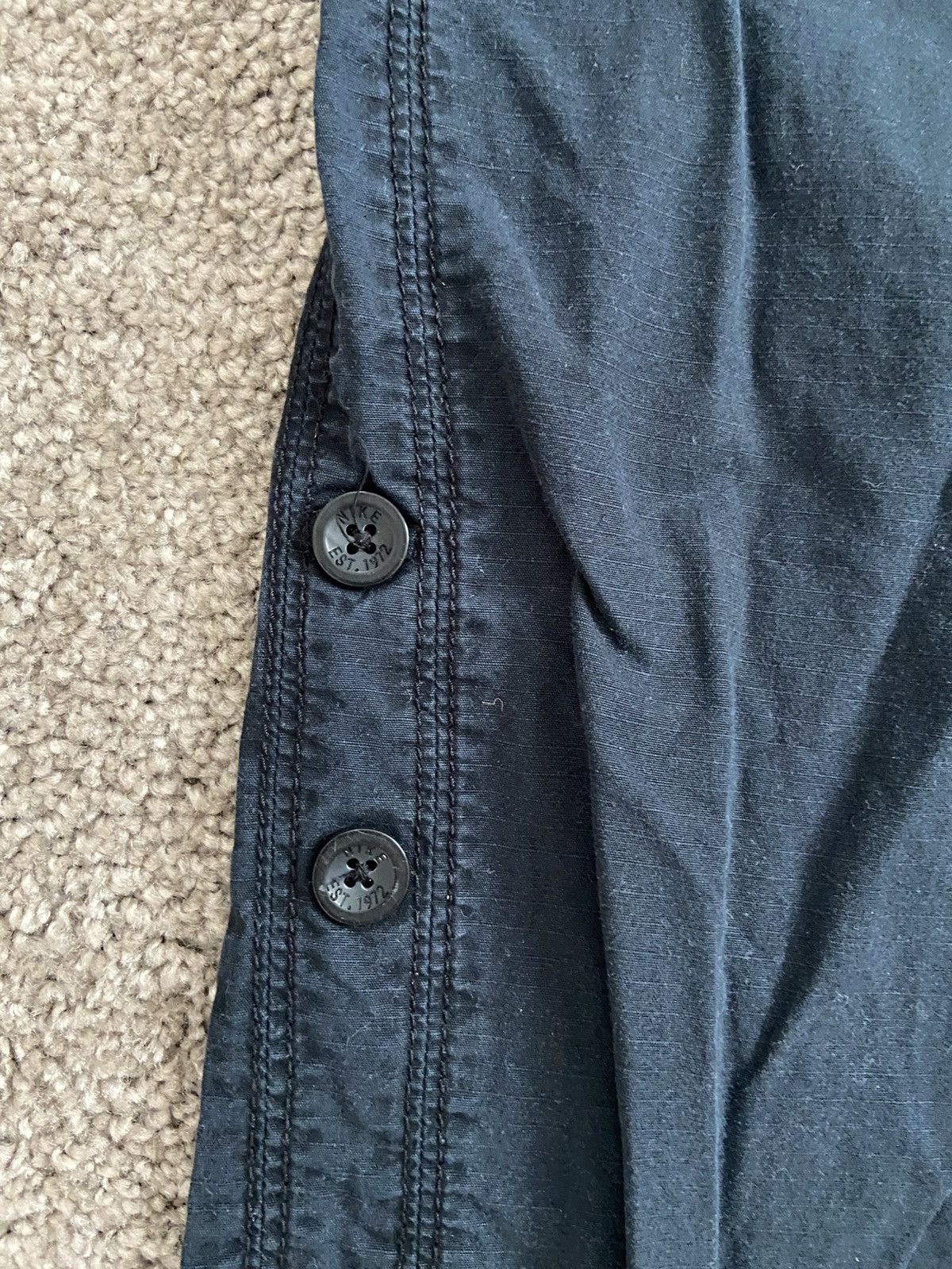 Nike Nike Cotton Blend Drawstring Cargo Sweatpants Size US 35 - 5 Thumbnail