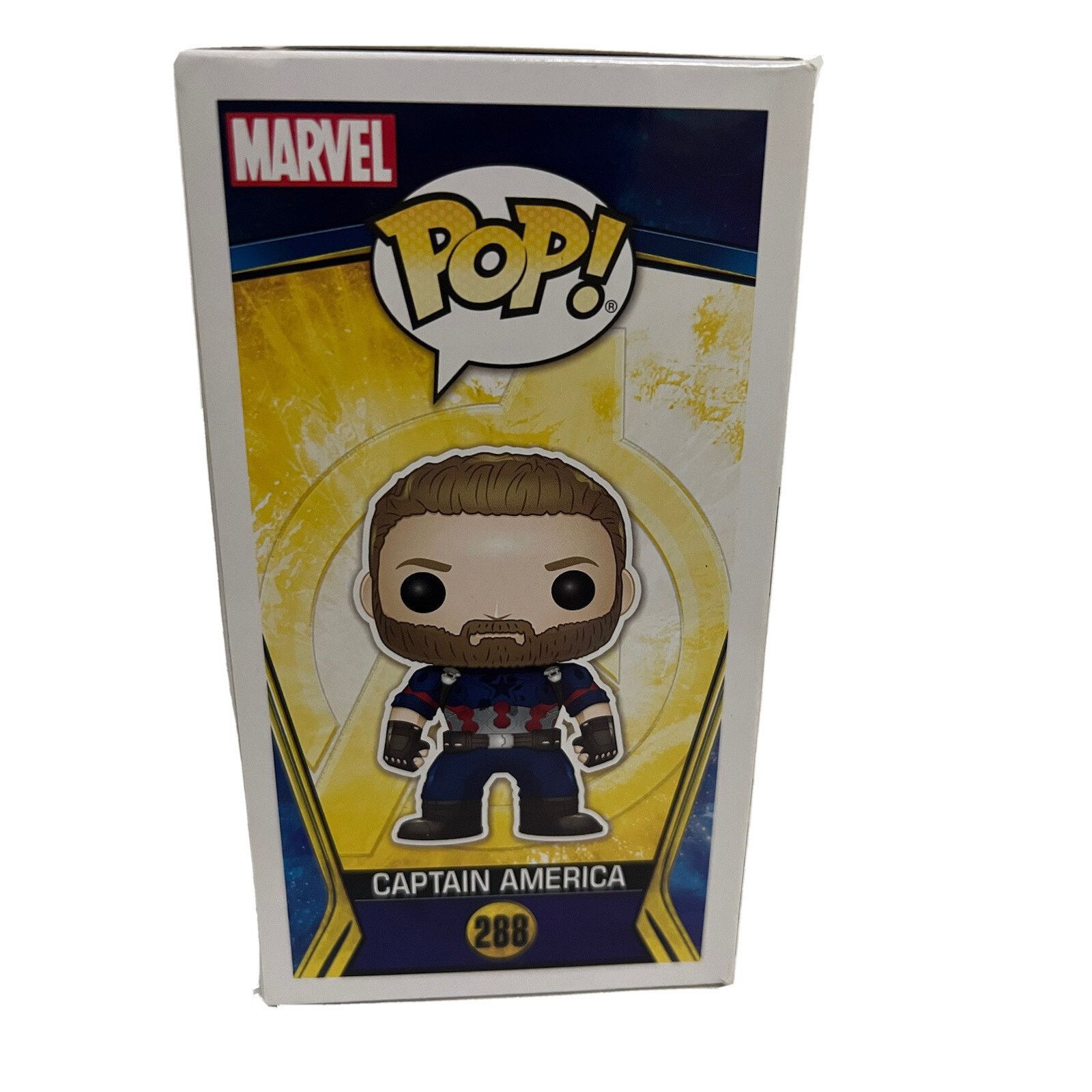 Marvel Comics Funko Pop Marvel #288 Avengers Infinity War Captain America Size ONE SIZE - 6 Thumbnail