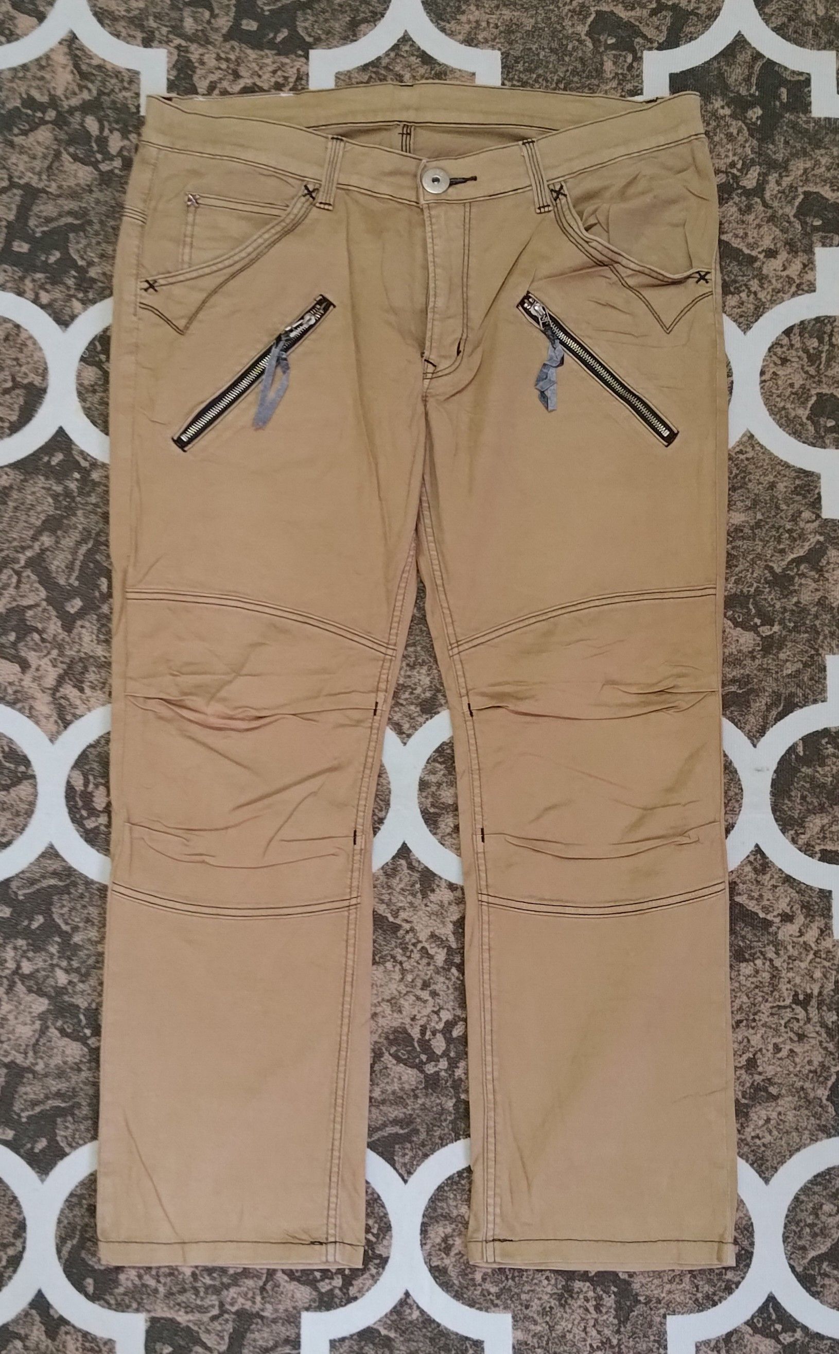 Lee Lee Cowboy Double Knee Straight Leg Buckle Back Pant Size US 40 / EU 56 - 1 Thumbnail