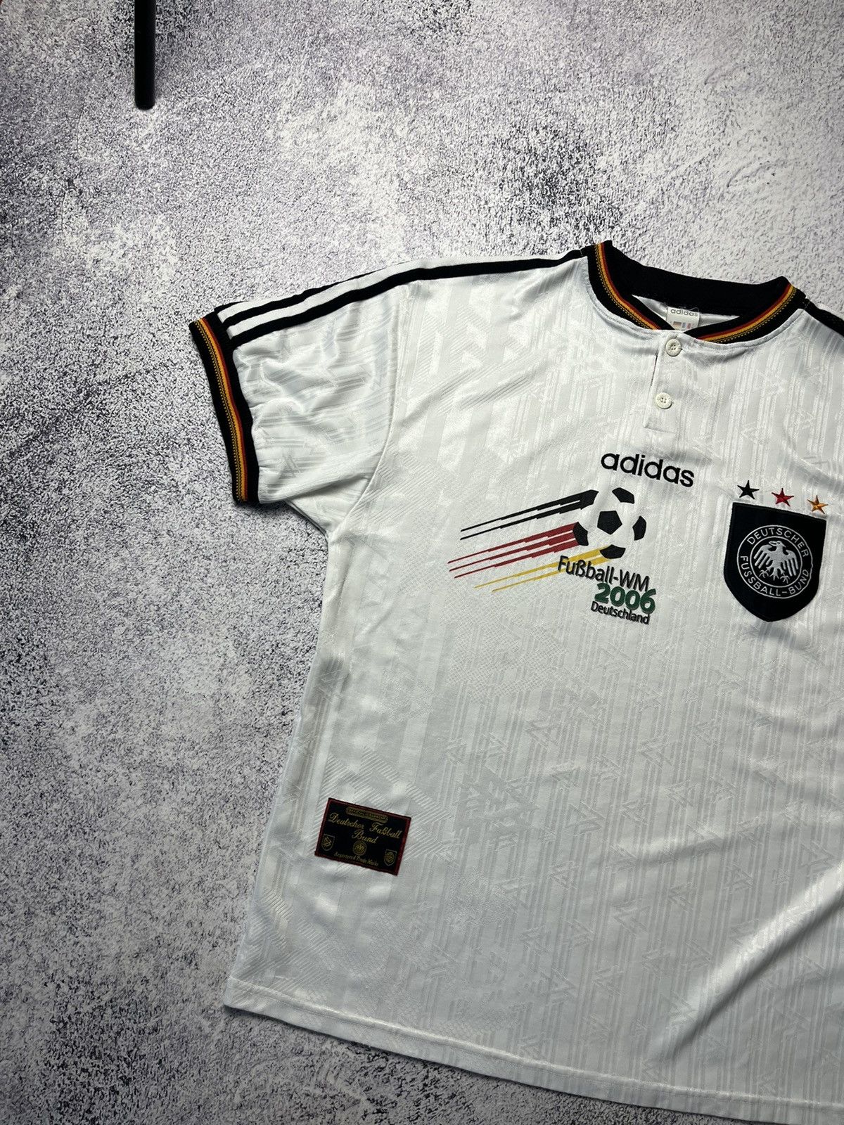 Adidas × Vintage VINTAGE GERMANY 2006 ADIDAS HOME FOOTBALL SHIRT Size US XL / EU 56 / 4 - 2 Thumbnail