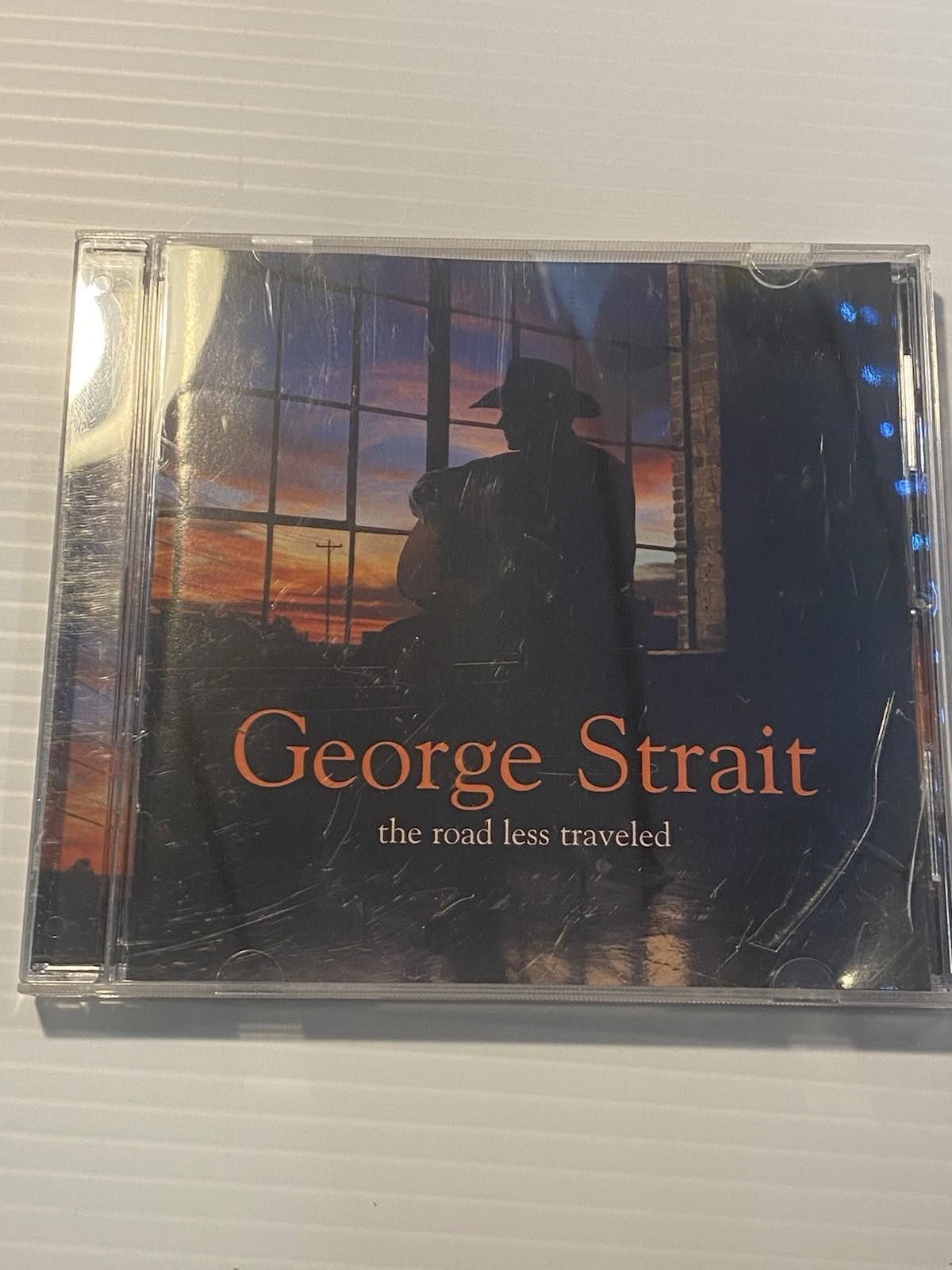 Other The Road Less Traveled Music CD George Strait MCA Nashville Size ONE SIZE - 1 Thumbnail