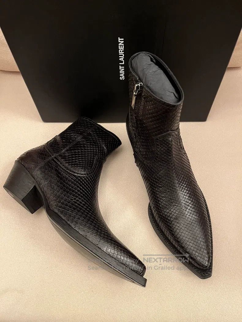 Saint Laurent Paris Saint Laurent Paris boots Size US 10 / EU 43 - 1 Thumbnail