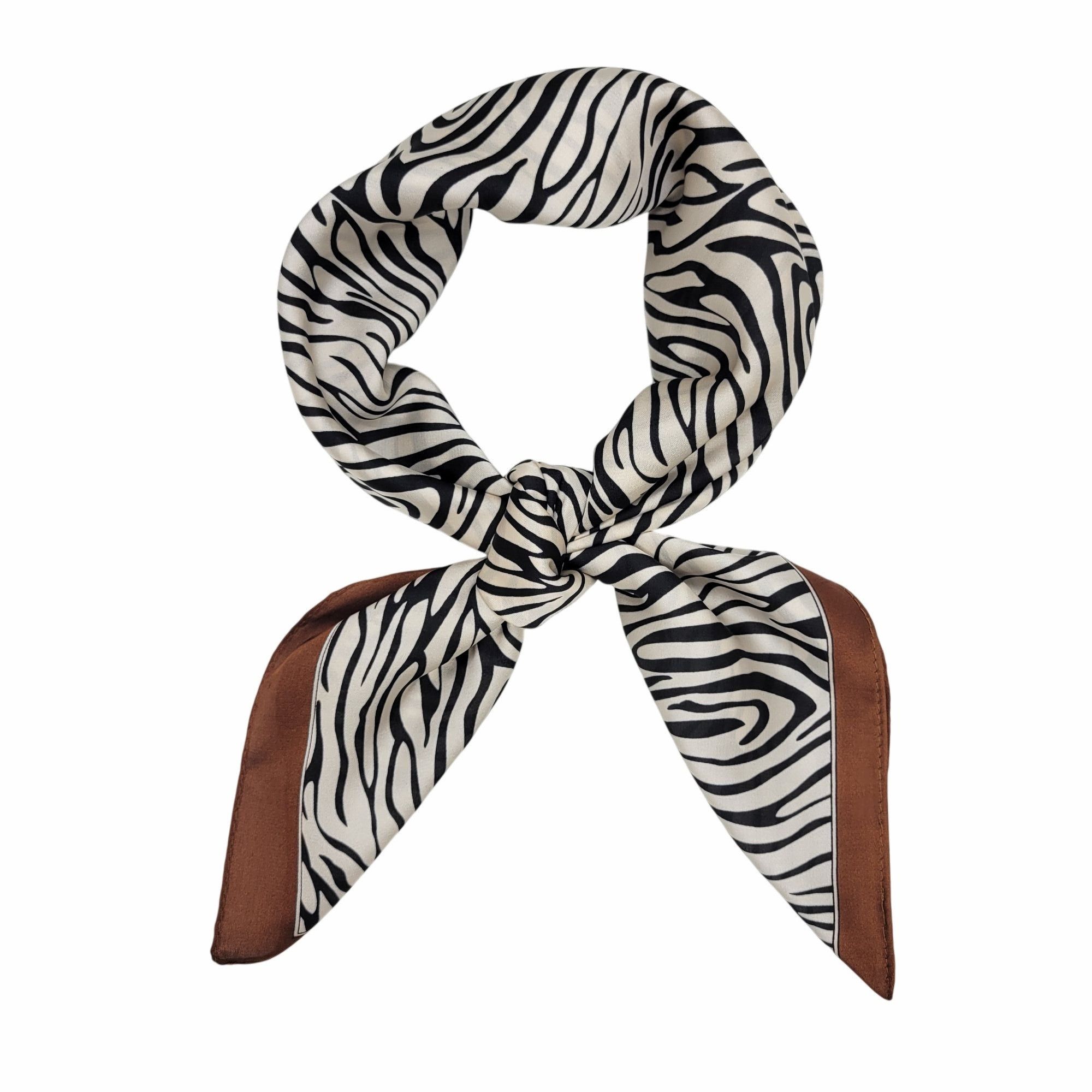 Other ⭐New Elegant Bandana Square Scarf Silky Satin Soft Animal Pr Size ONE SIZE - 3 Thumbnail