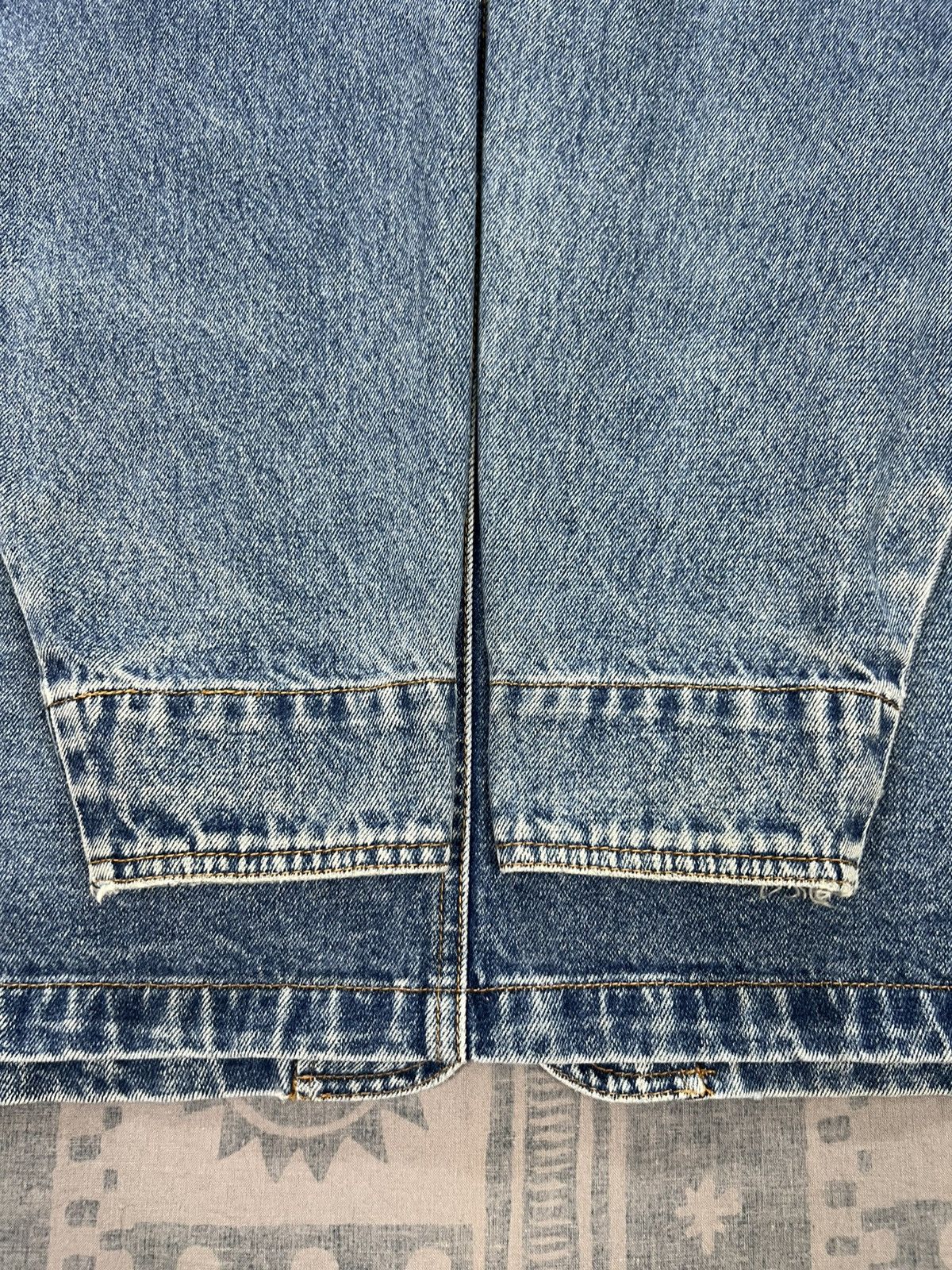 Vintage Haik’s Dirty Distressed Denim Chore Jacket Size XL / US 12-14 / IT 48-50 - 12 Thumbnail