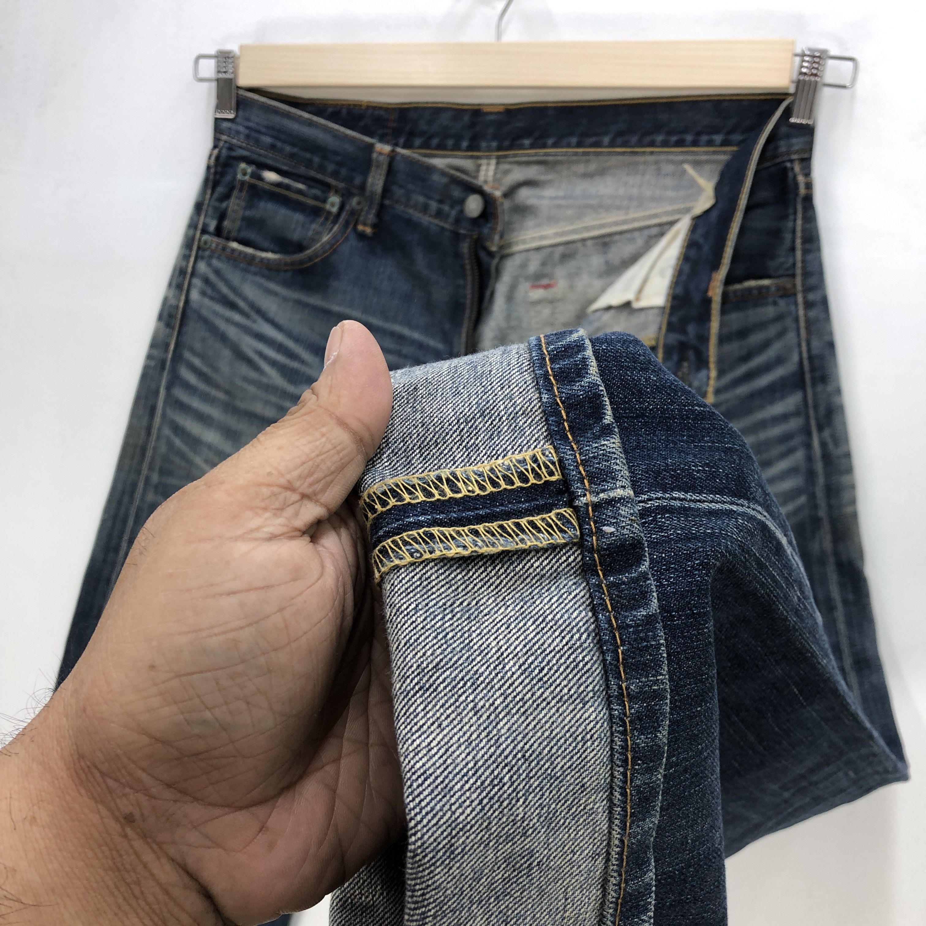 Levi's Vintage Levis Dark Blue Jeans Levis 703 Denim Pants Size US 32 / EU 48 - 8 Thumbnail