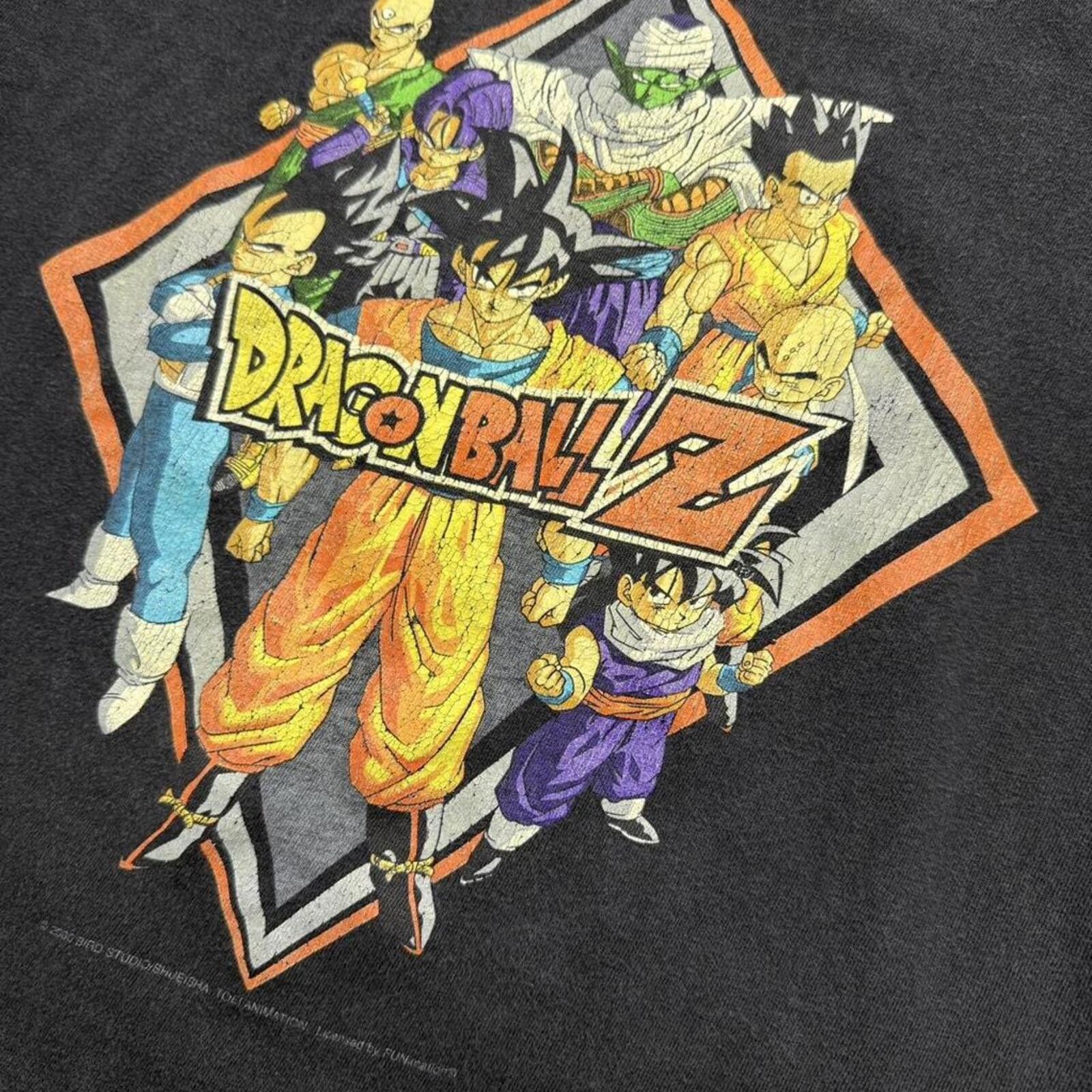 Other Vintage y2k 2000 Dragon Ball Z black cotton t-shirt Size US XS / EU 42 / 0 - 3 Thumbnail