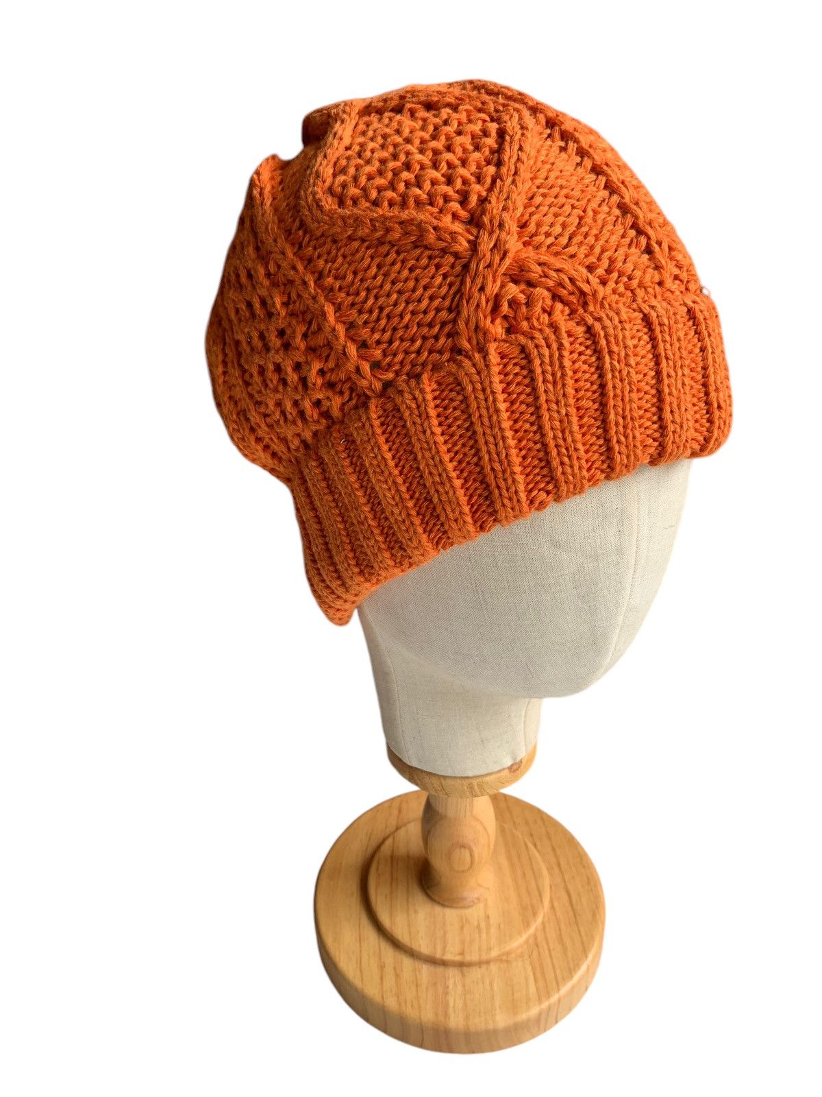 Japanese Brand × Kapital × Vintage Knitted Crochet Basiquent Winter Beanie Hats🧶 Size ONE SIZE - 4 Thumbnail