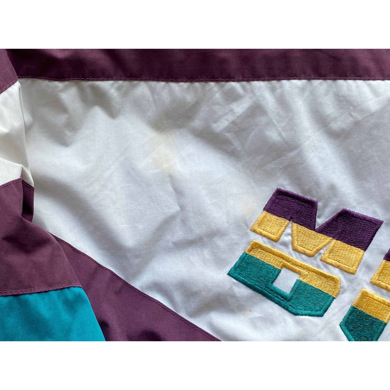 NHL × Starter RARE Anaheim Mighty Ducks 90s PRO PLAYER puffer L NHL vtg Size US L / EU 52-54 / 3 - 11 Thumbnail