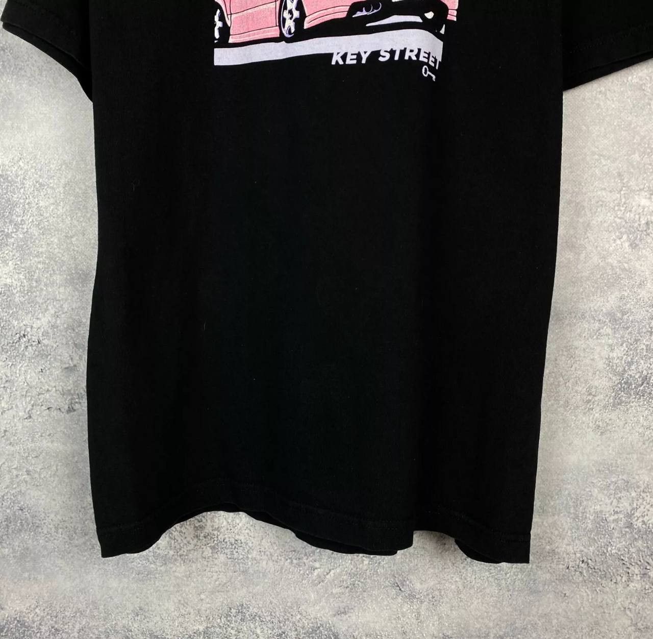 Vintage Key Street Tee Men's Size M Black Short Sleeve ` Size US M / EU 48-50 / 2 - 3 Thumbnail