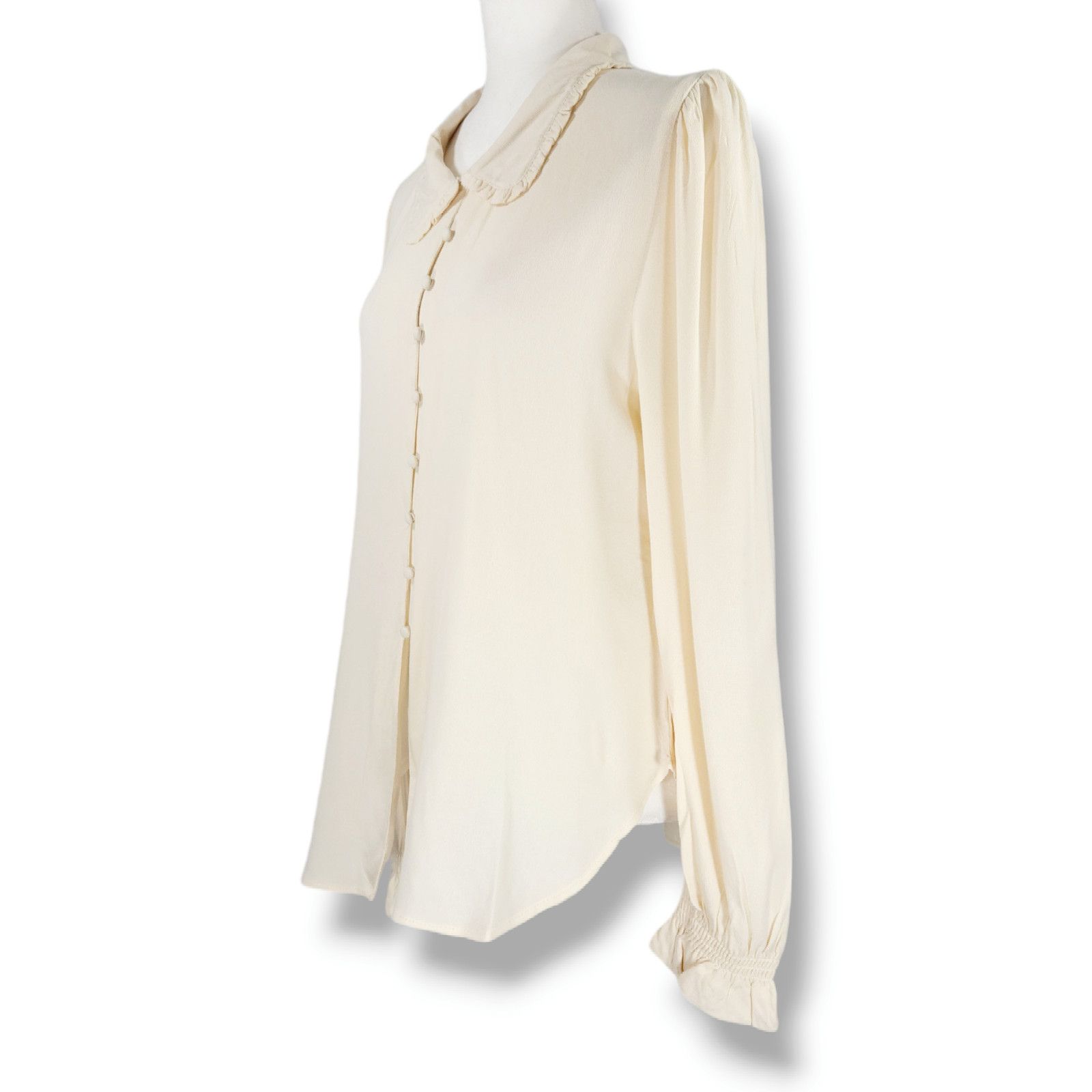 Other NWT B.O.G. Band of the Free Denise Ruffle Collar Top Sz. M Size M / US 6-8 / IT 42-44 - 2 Thumbnail