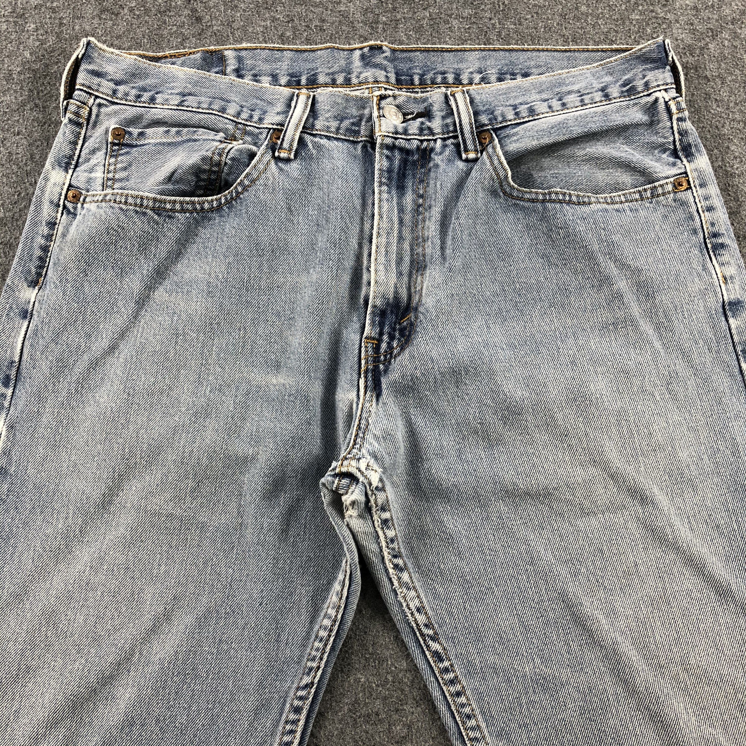 Levi's × Vintage Vintage Light Wash Levis 505 Jeans-JM1799 Size US 35 - 3 Thumbnail