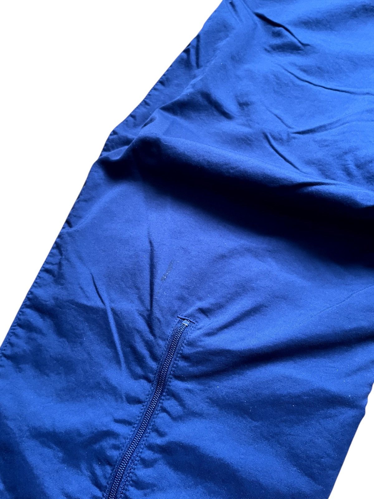 Nike 🌵Vintage Nike Track Pants Joggers Relaxed Baggy Navy Blue Size US 32 / EU 48 - 5 Thumbnail