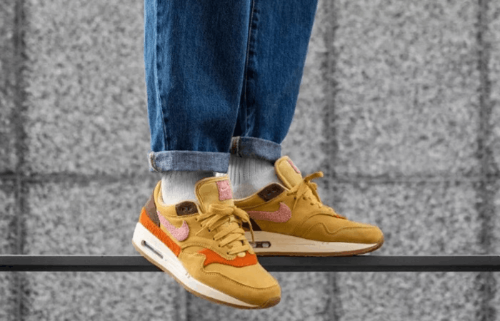 Nike Nike Air Max 1 Crepe Wheat Gold Rust Pink 'CD7861-700' Size US 7 / EU 40 - 12 Thumbnail