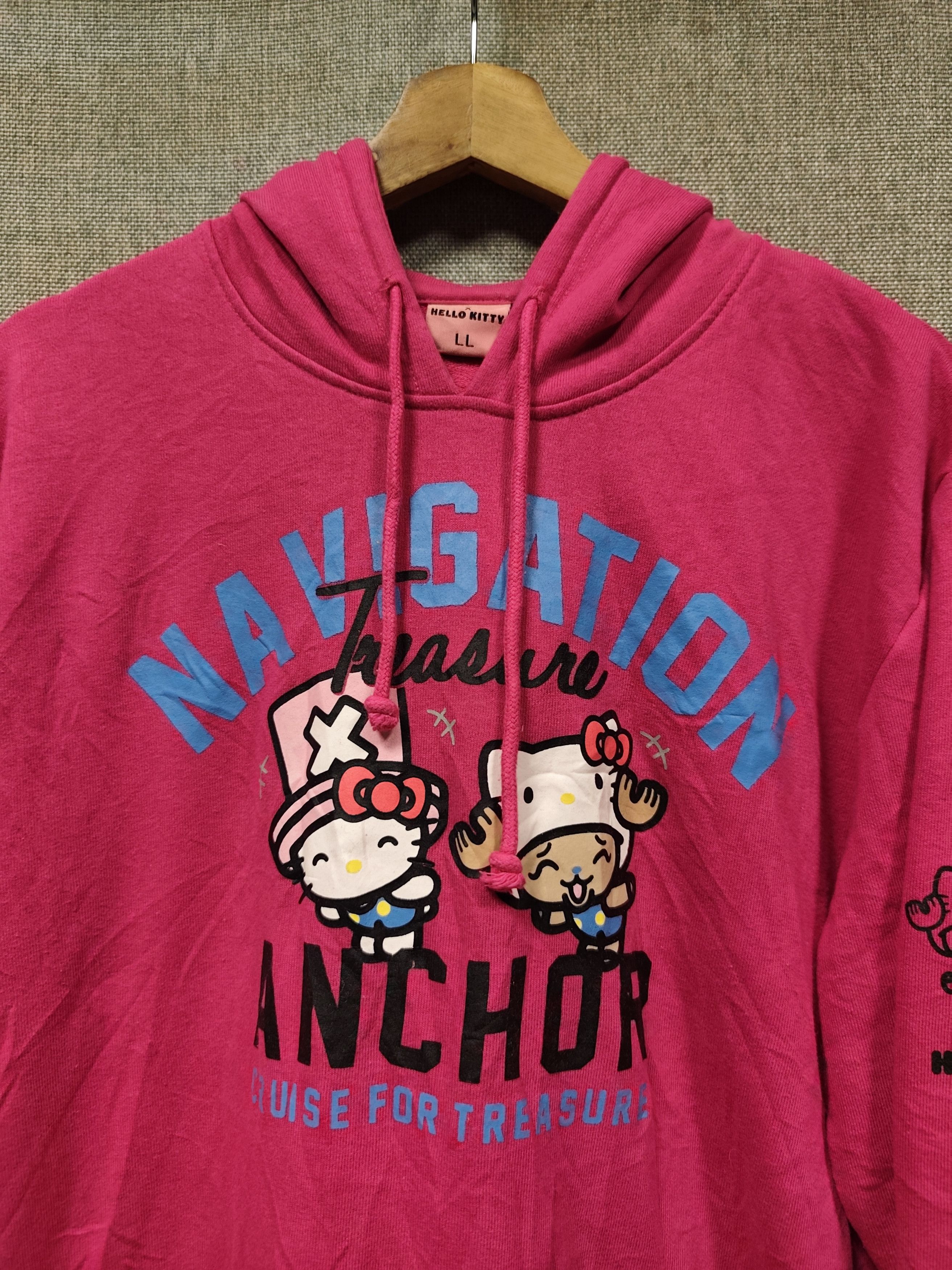 One Piece Sweatshirt hoodie one piece x hello kitty Size US M / EU 48-50 / 2 - 5 Thumbnail
