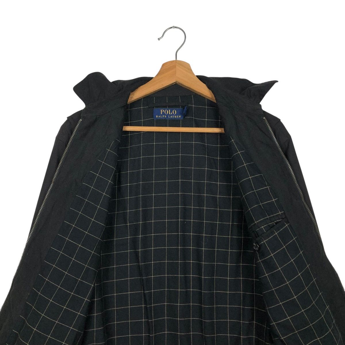 Polo Ralph Lauren 🔥RICH BLACK VINTAGE BOMBER JACKET POLO RALPH LAUREN BLANKET Size US S / EU 44-46 / 1 - 16 Thumbnail