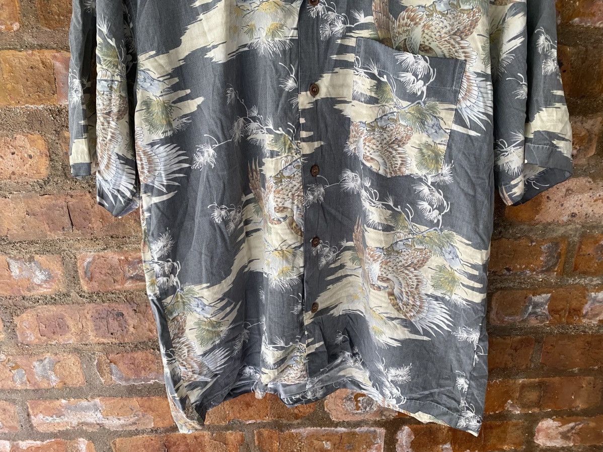 Kansai Yamamoto 1990s Kansai Man Open Colar USA Eagle Size US M / EU 48-50 / 2 - 4 Thumbnail