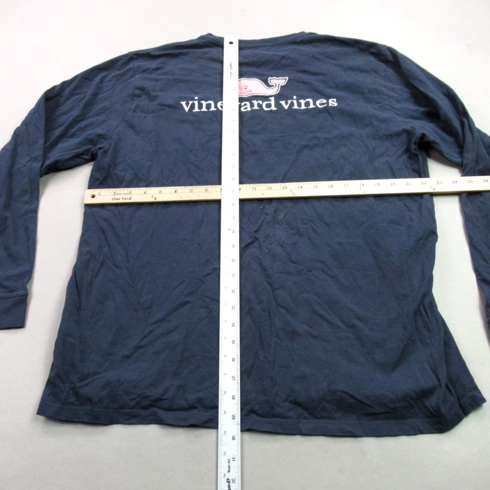 Vineyard Vines Vineyard Vines Sweater Mens XL Long Sleeve Crew Neck Outdoors Blue Pocket Shirt Men XL Blue Knit Pullover Essential All Seasons Size US XL / EU 56 / 4 - 7 Thumbnail