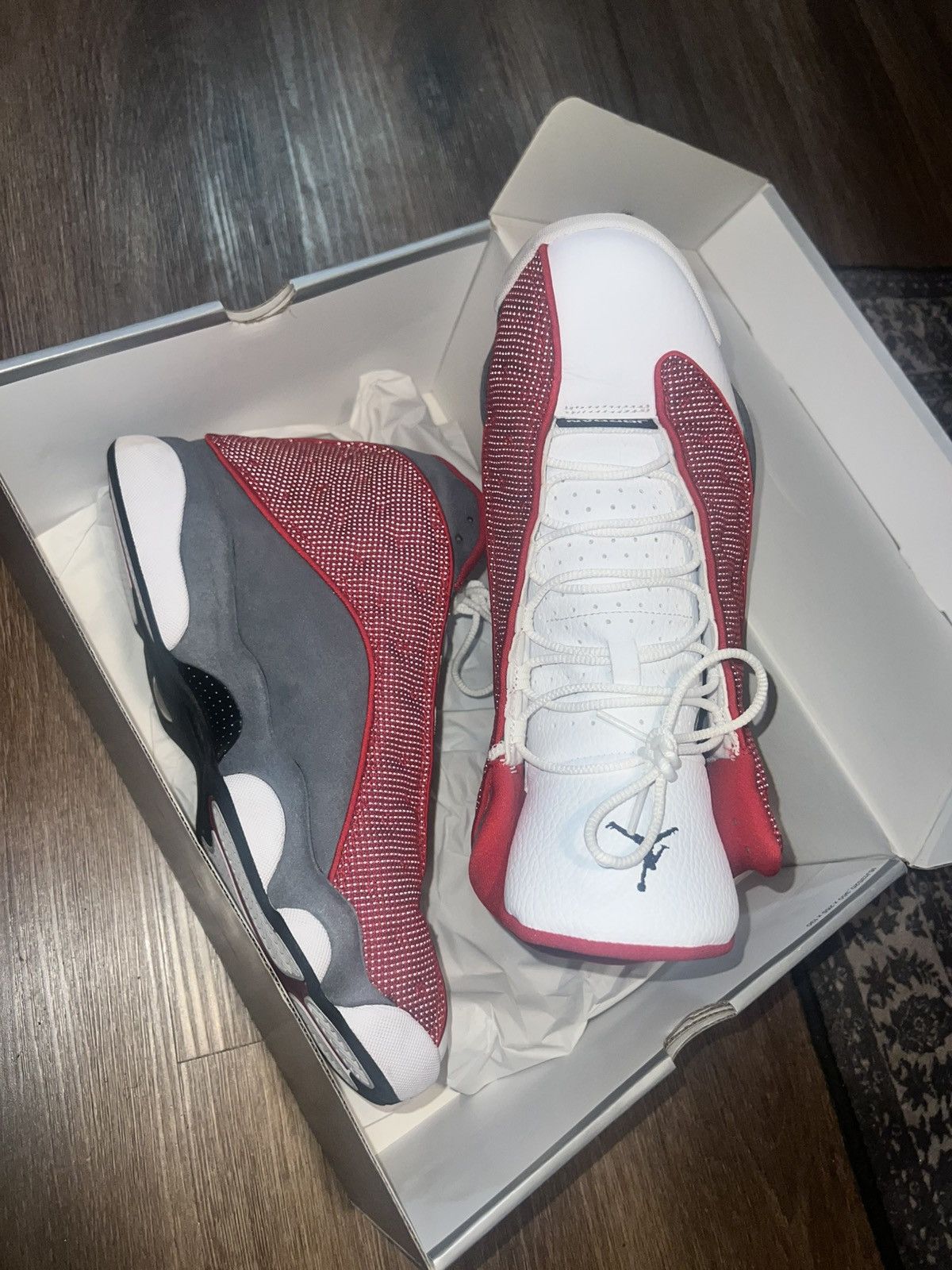 Jordan Brand Jordan 13 Retro Gym Red Flint Grey Size US 12 / EU 45 - 1 Thumbnail