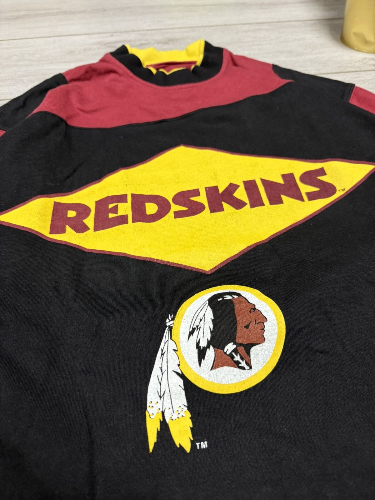 NFL NFL red skins Washington sweatshirt vintage Size US M / EU 48-50 / 2 - 4 Thumbnail