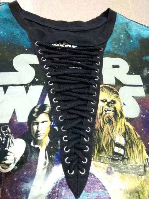 Star Wars Star Wars Over Print Laces Tee Size US S / EU 44-46 / 1 - 2 Thumbnail
