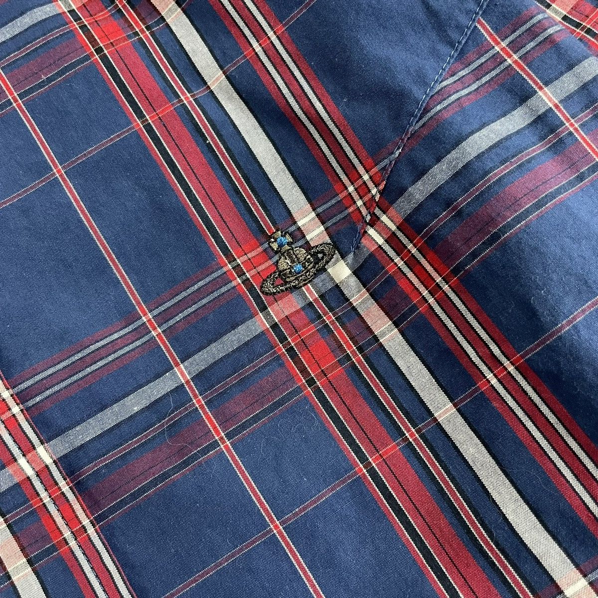 Vivienne Westwood Viviene Westwood Man Deformed Check Shirt Size US M / EU 48-50 / 2 - 5 Thumbnail