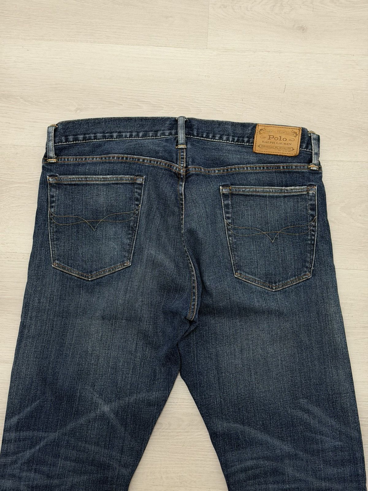 Polo Ralph Lauren Polo Ralph Lauren The Hampton Relaxed Straight Jeans 34x32 Size US 34 / EU 50 - 3 Thumbnail