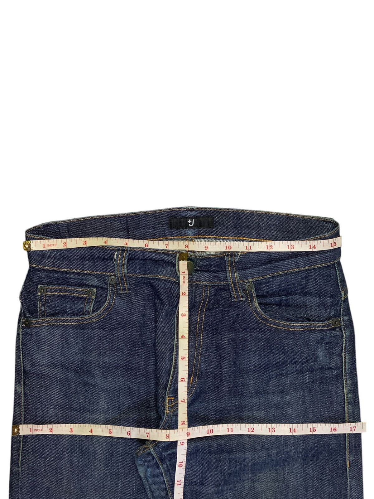 Jil Sander × Uniqlo Rare Uniqlo x Jil Sander Selvedge Jeans Like Dior x Slimane Size US 31 - 14 Thumbnail