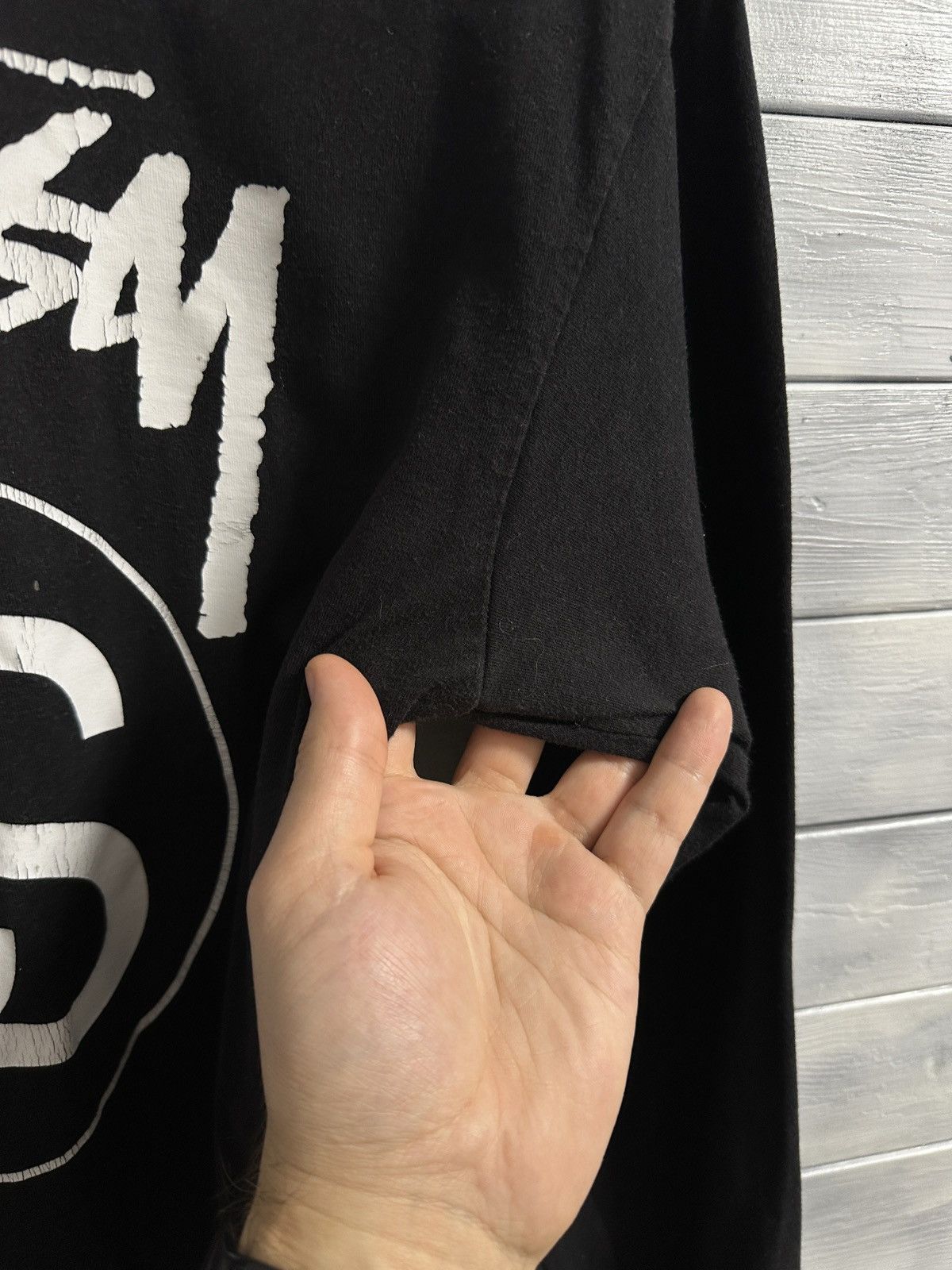 Stussy Rare Long-Sleeve Stussy Skateboarding Style Big Logo. Size US M / EU 48-50 / 2 - 5 Thumbnail