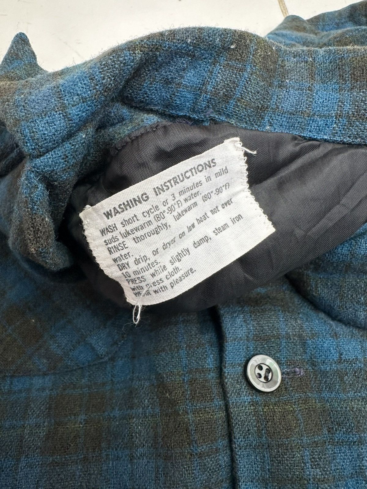 Pendleton Vintage 60s Pendleton Flannel Shirt Made in USA Size US S / EU 44-46 / 1 - 3 Thumbnail