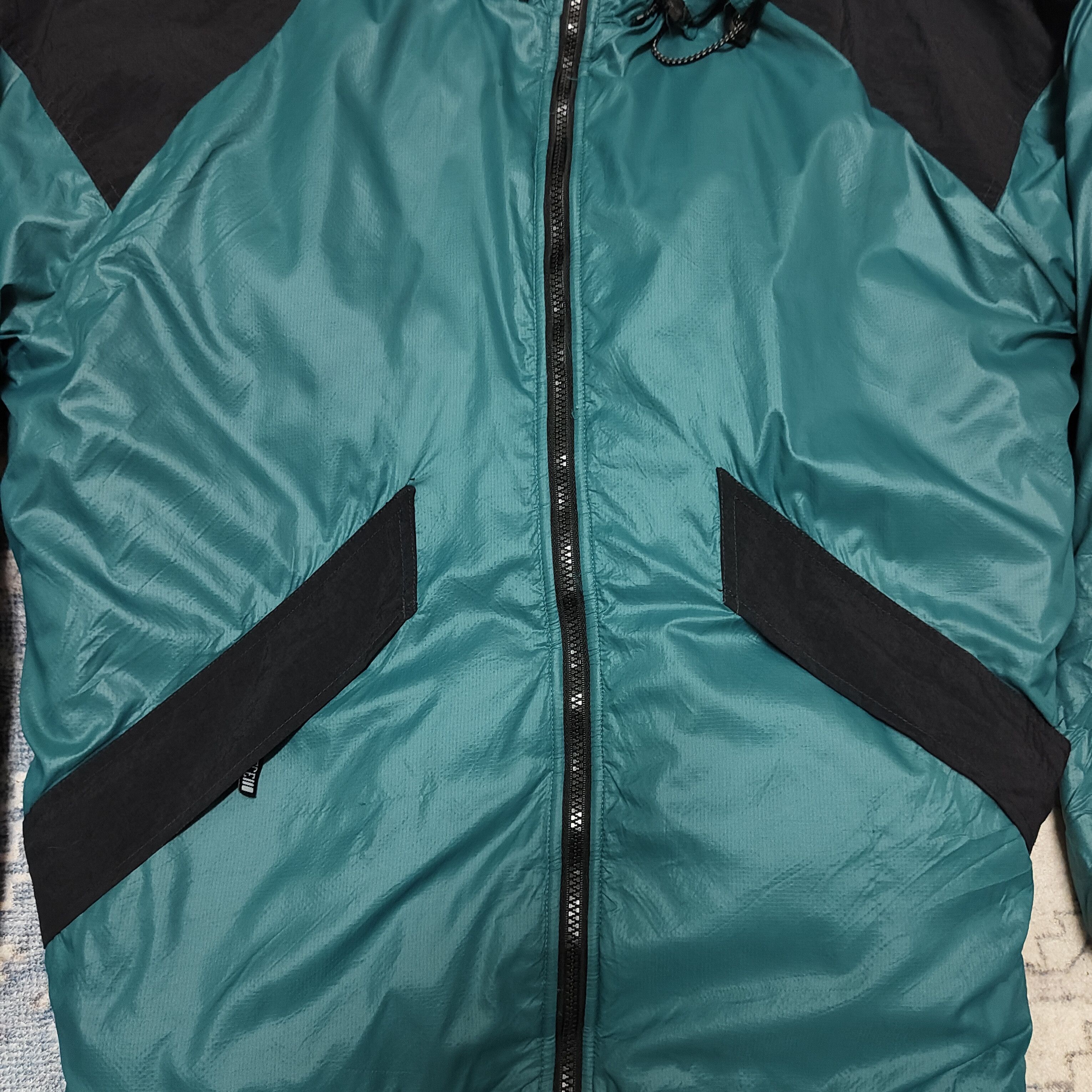 Japanese Brand × MasterPiece Masterpiece Pertex Green Black Puffer Jacket Size US L / EU 52-54 / 3 - 13 Thumbnail
