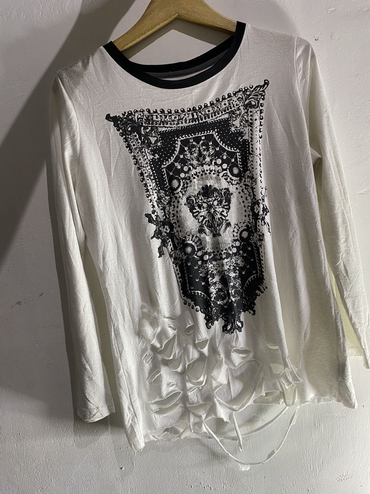 Isamu Katayama Backlash Japanese lgb style fpaige distressed longsleeve tee Size US XL / EU 56 / 4 - 1 Thumbnail