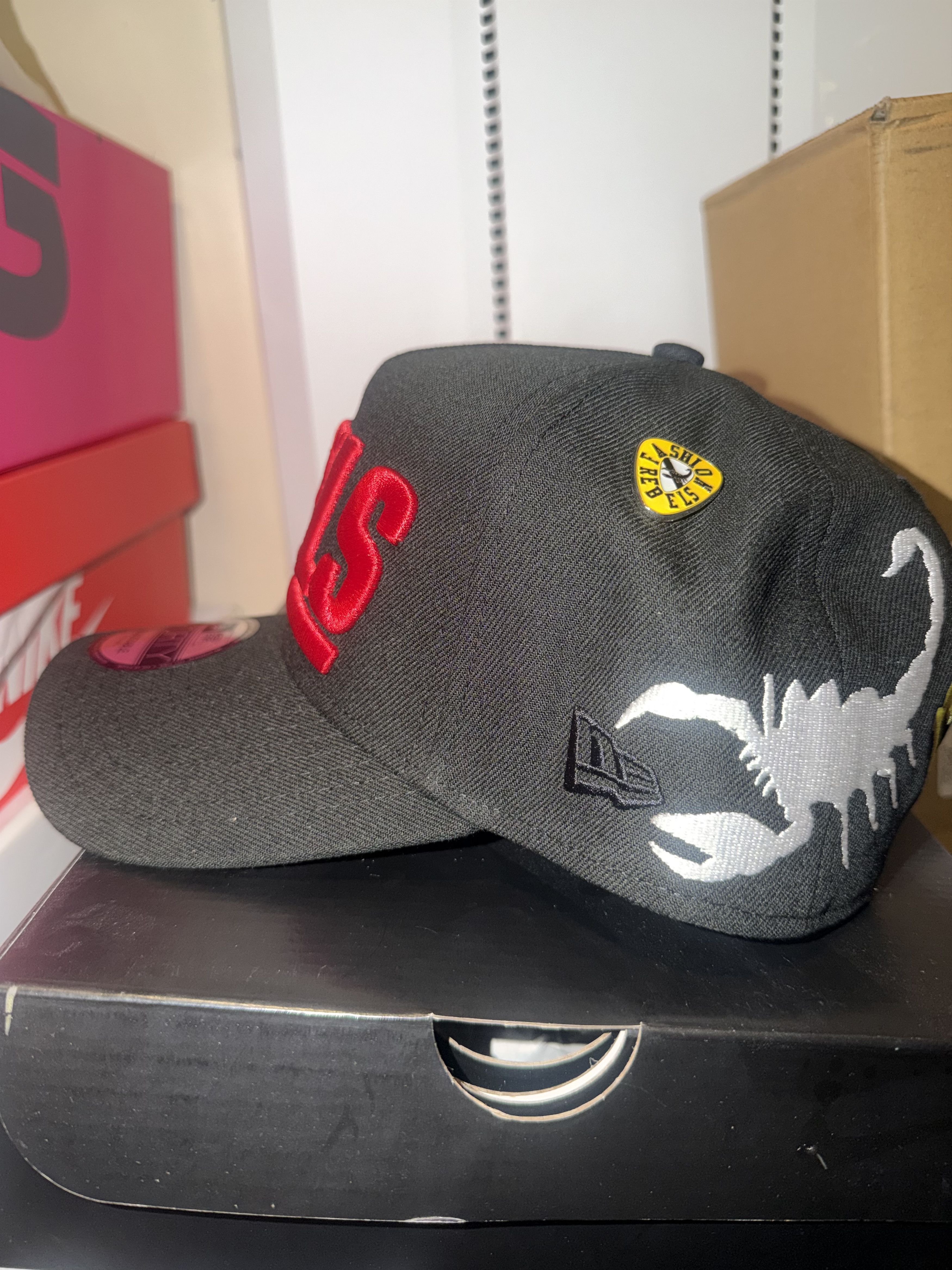 Other 4th Rope X New Era 9Forty HEELS Black/Red 🦂 Size ONE SIZE - 2 Thumbnail