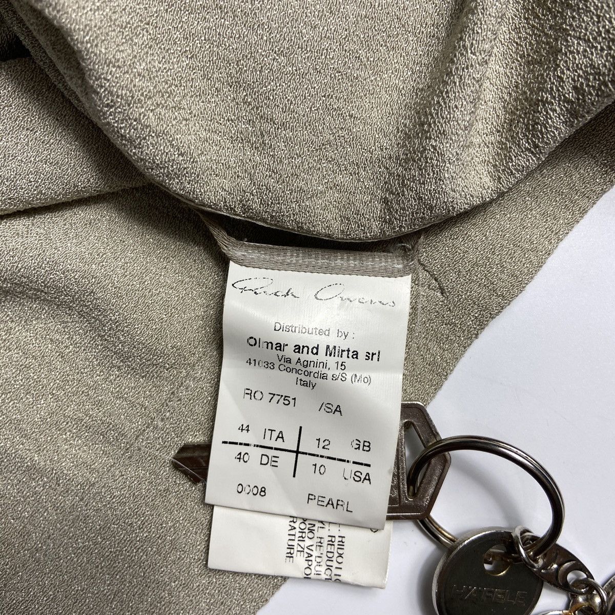 Rick Owens Rick Owens - Dagger Mantlette Silk-crepe Jacket Size L / US 10 / IT 46 - 9 Thumbnail