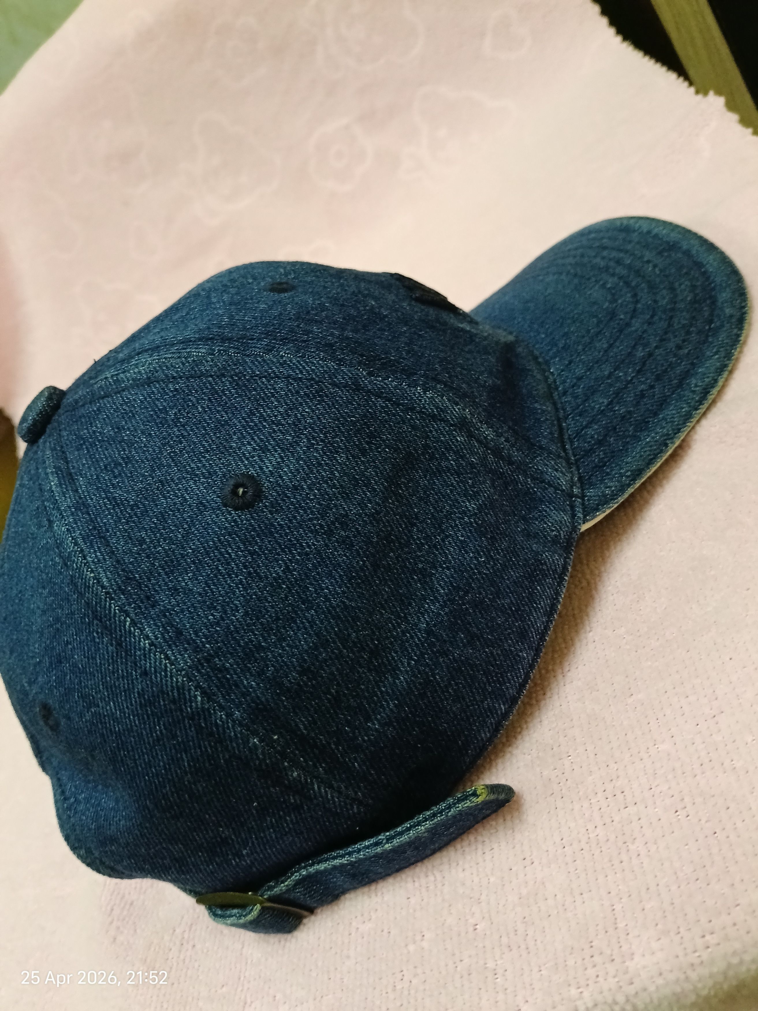 Wrangler VINTAGE DENIM TEARS WRANGLER CAP HAT Size ONE SIZE - 4 Thumbnail