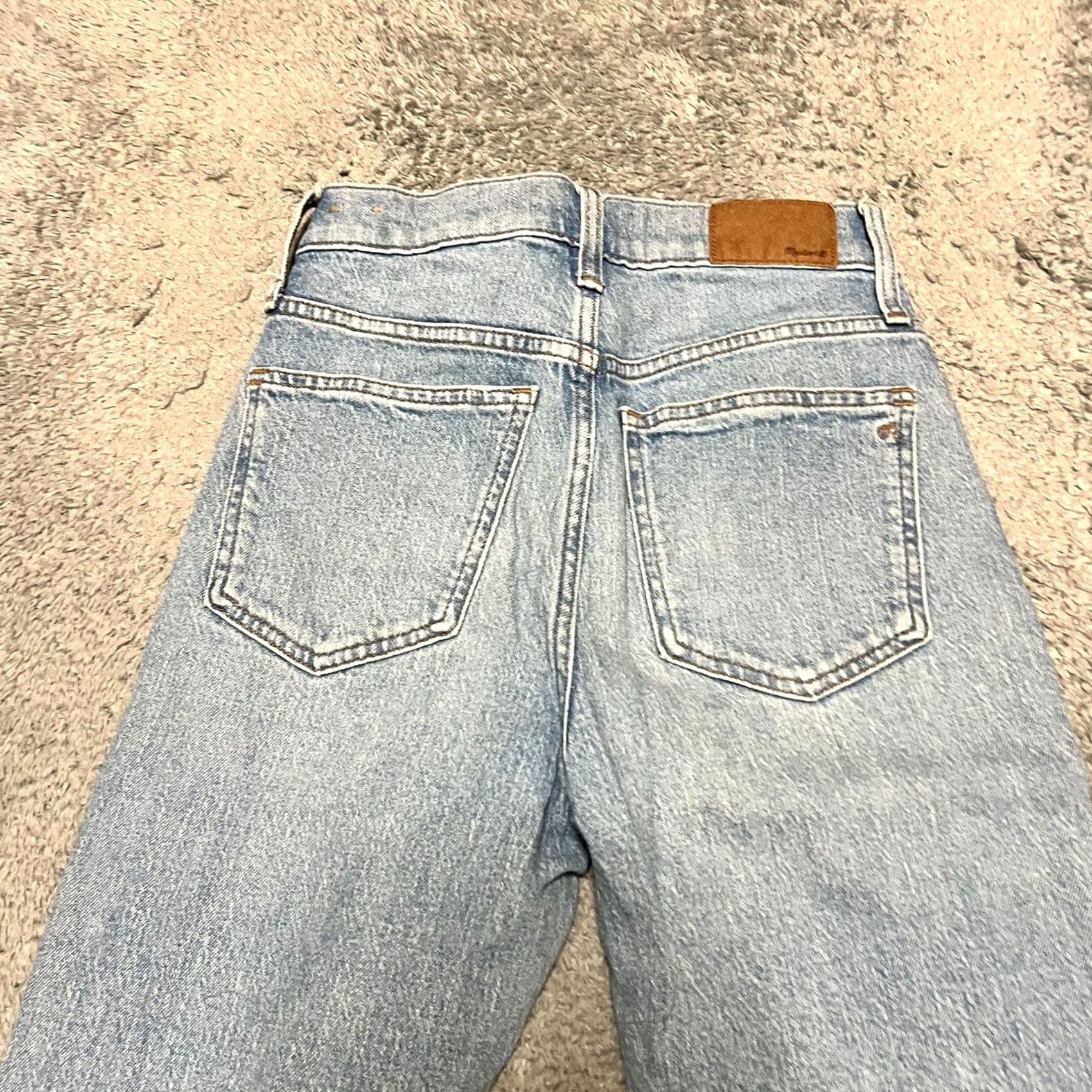 Madewell Madewell Jeans Womens Perfect Vintage Cropped Blue 24 Size 42" / US 20 - 4 Thumbnail