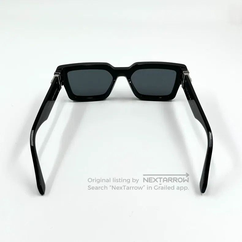 Louis Vuitton Louis Vuitton Millionaire Black Sunglasses Size ONE SIZE - 4 Thumbnail